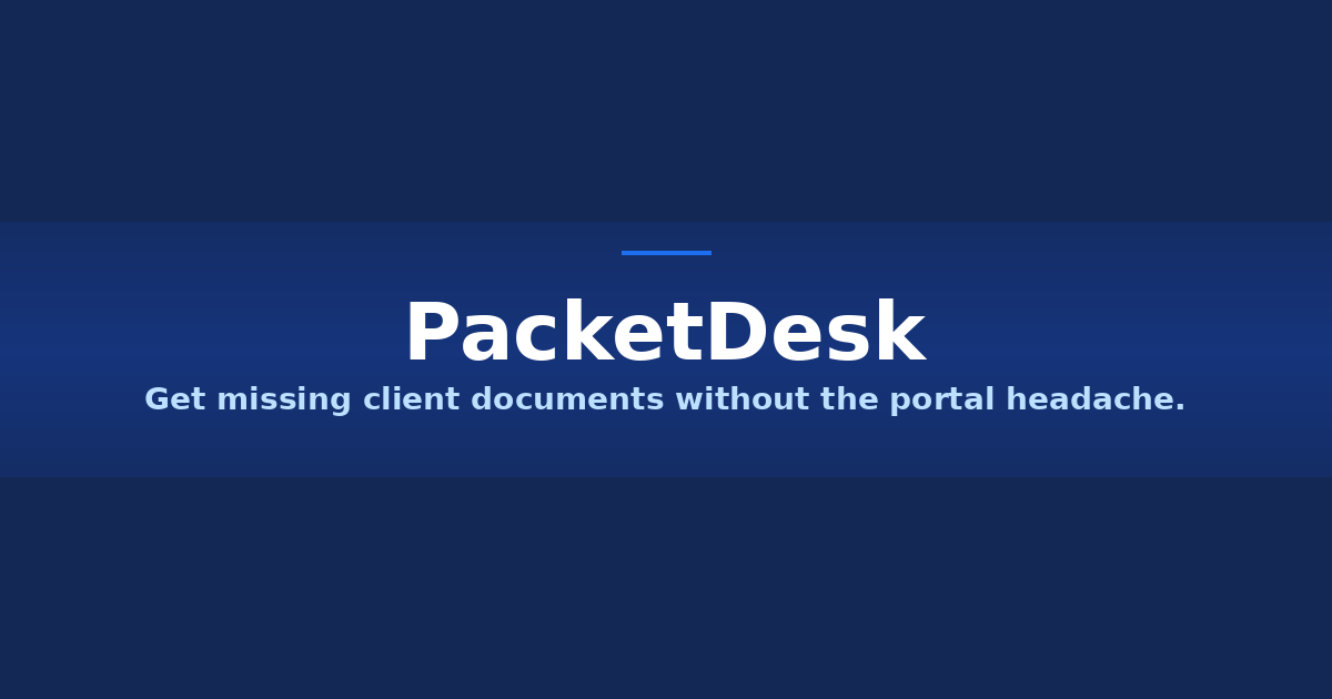 Screenshot 1 of PacketDesk