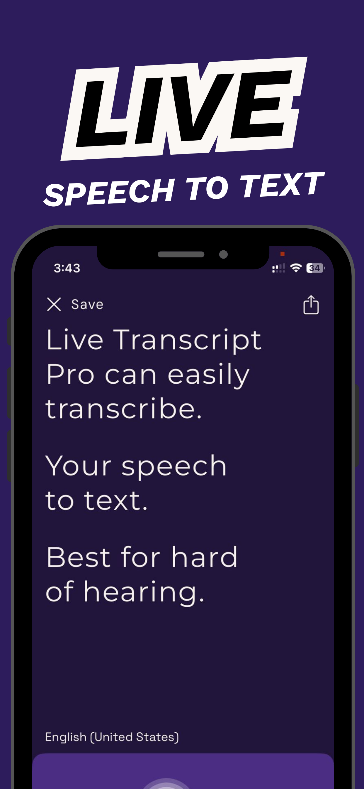 Screenshot 4 of Audio Transcription: iScribe