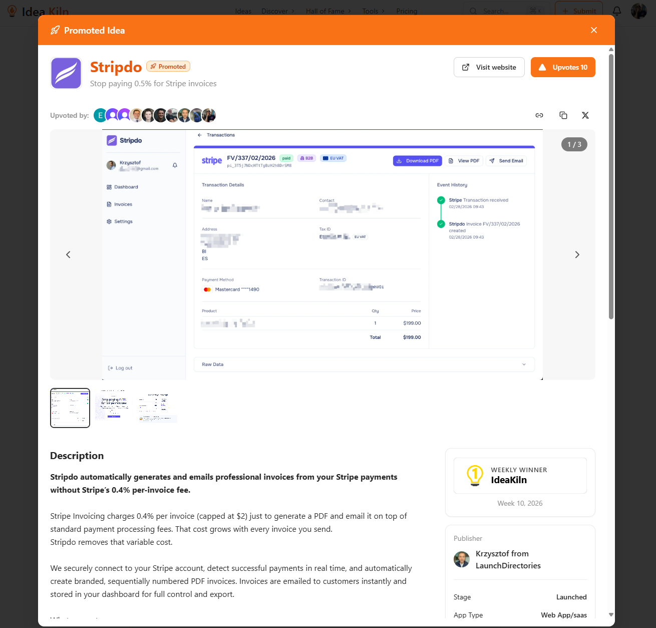 Screenshot 3 of Idea Kiln