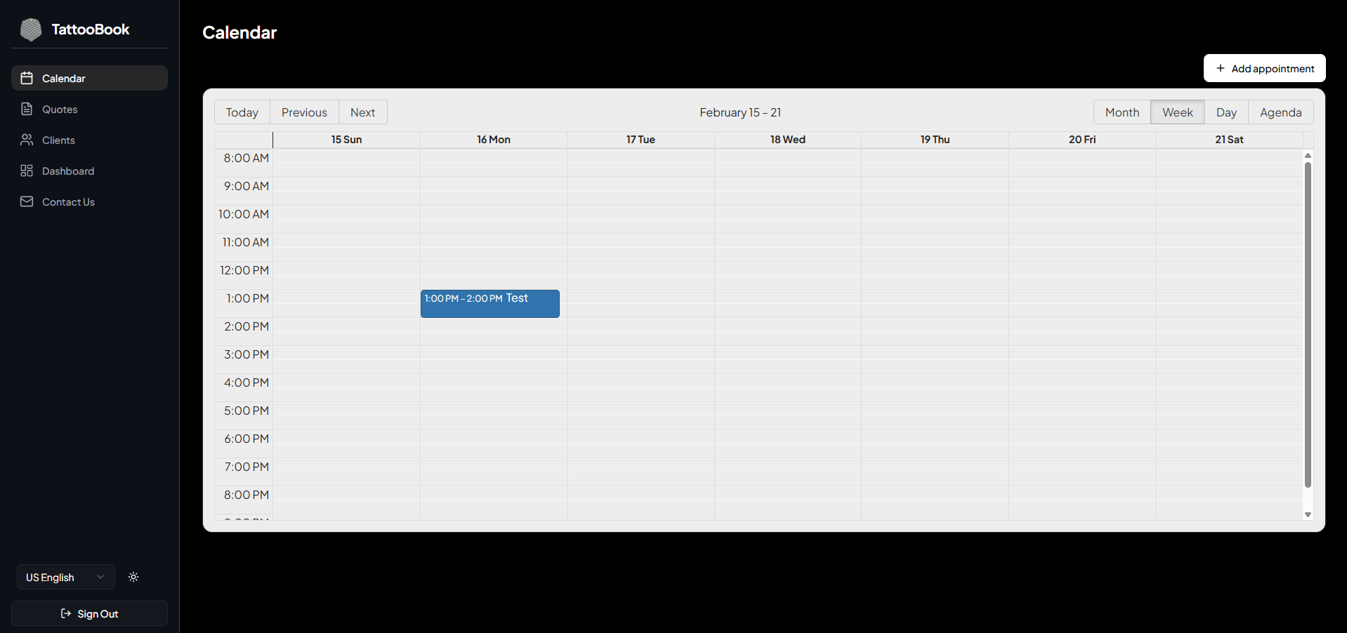 Screenshot 1 of TattooBook