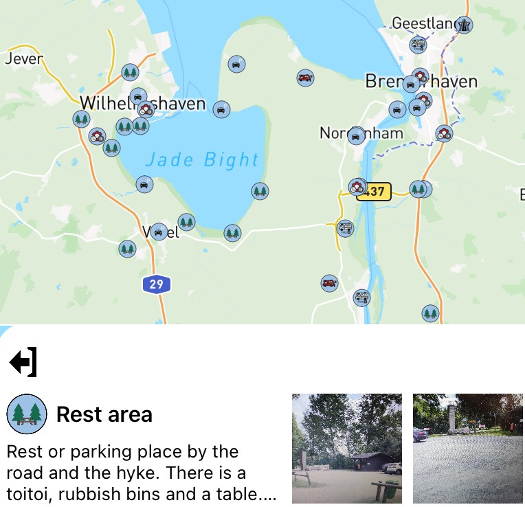 Screenshot 6 of Camplocation app