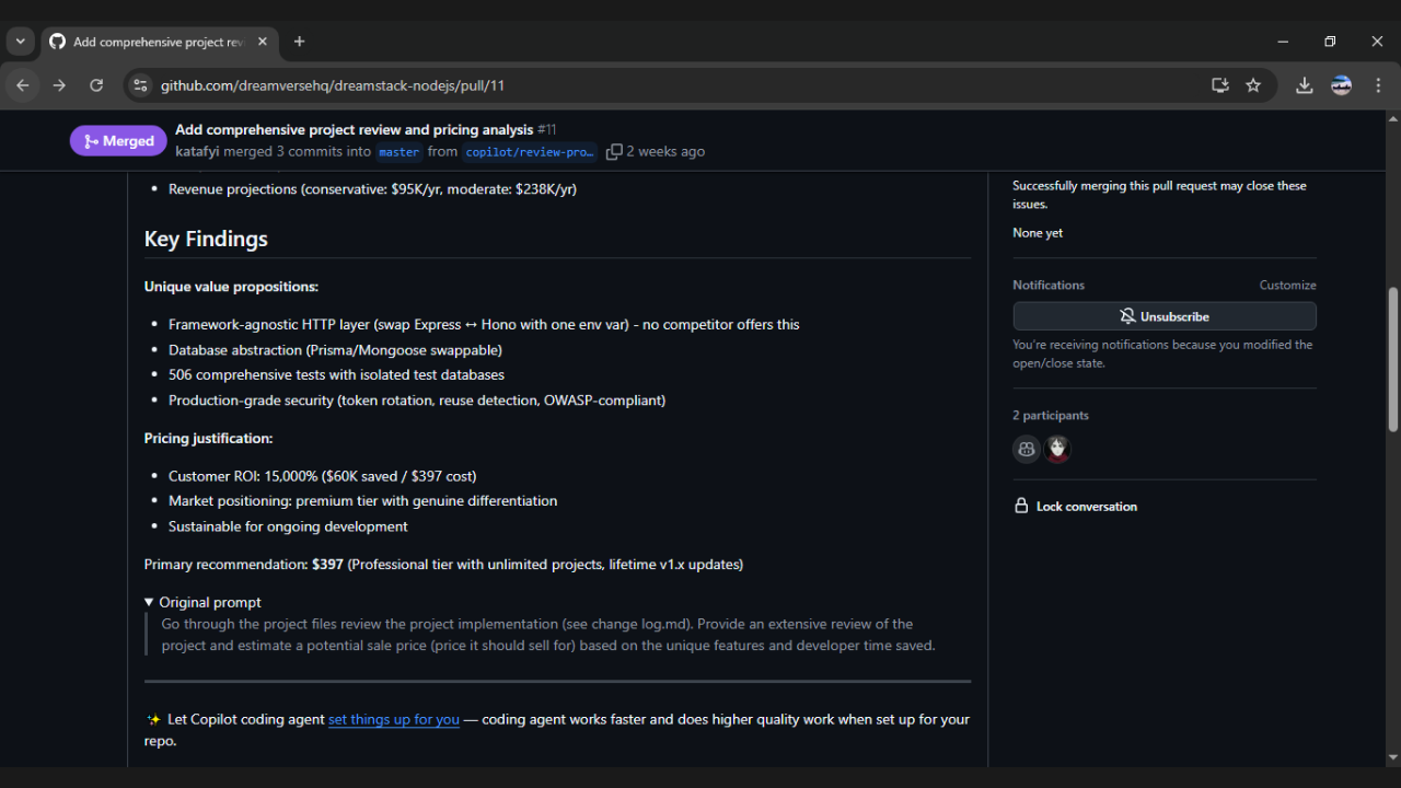 Screenshot 2 of DreamStack Node.js