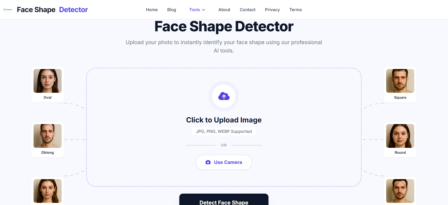 Screenshot 2 of Face Shape Detector