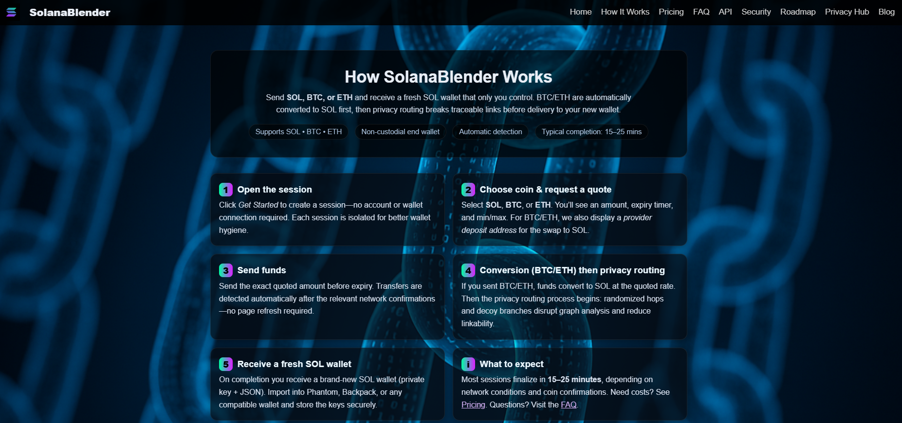 Screenshot 3 of SolanaBlender