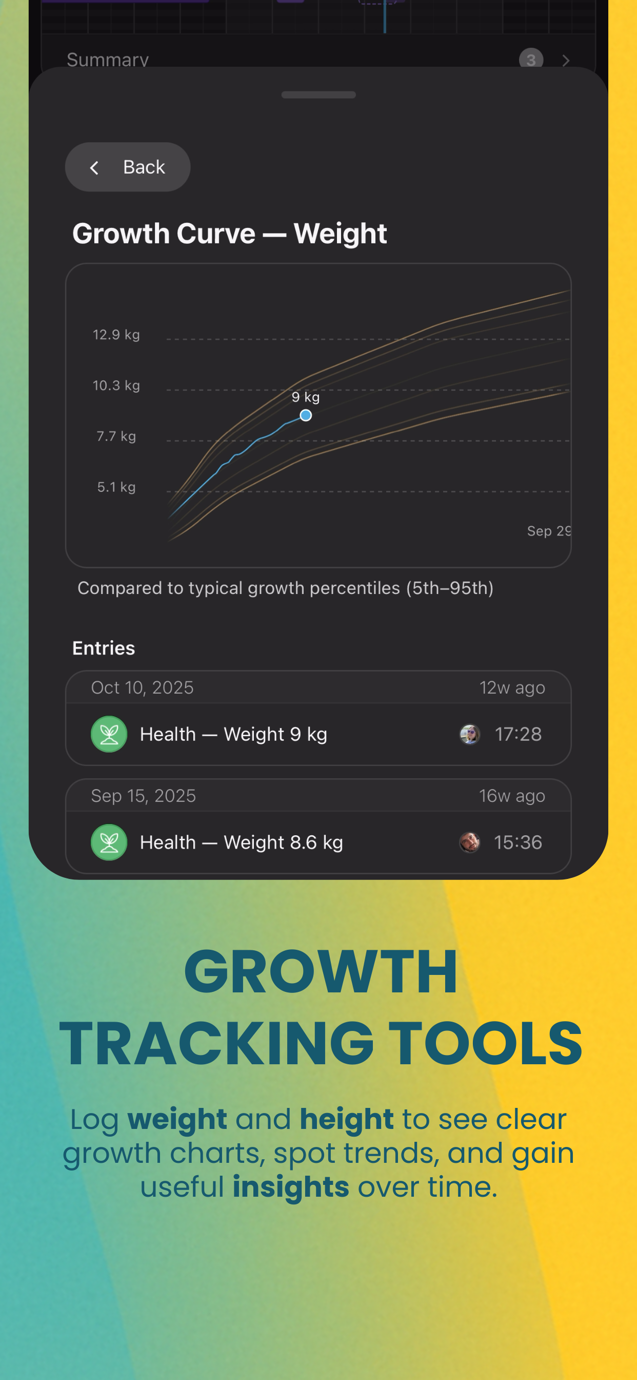 Screenshot 8 of Nurtura Daily: Baby Tracker