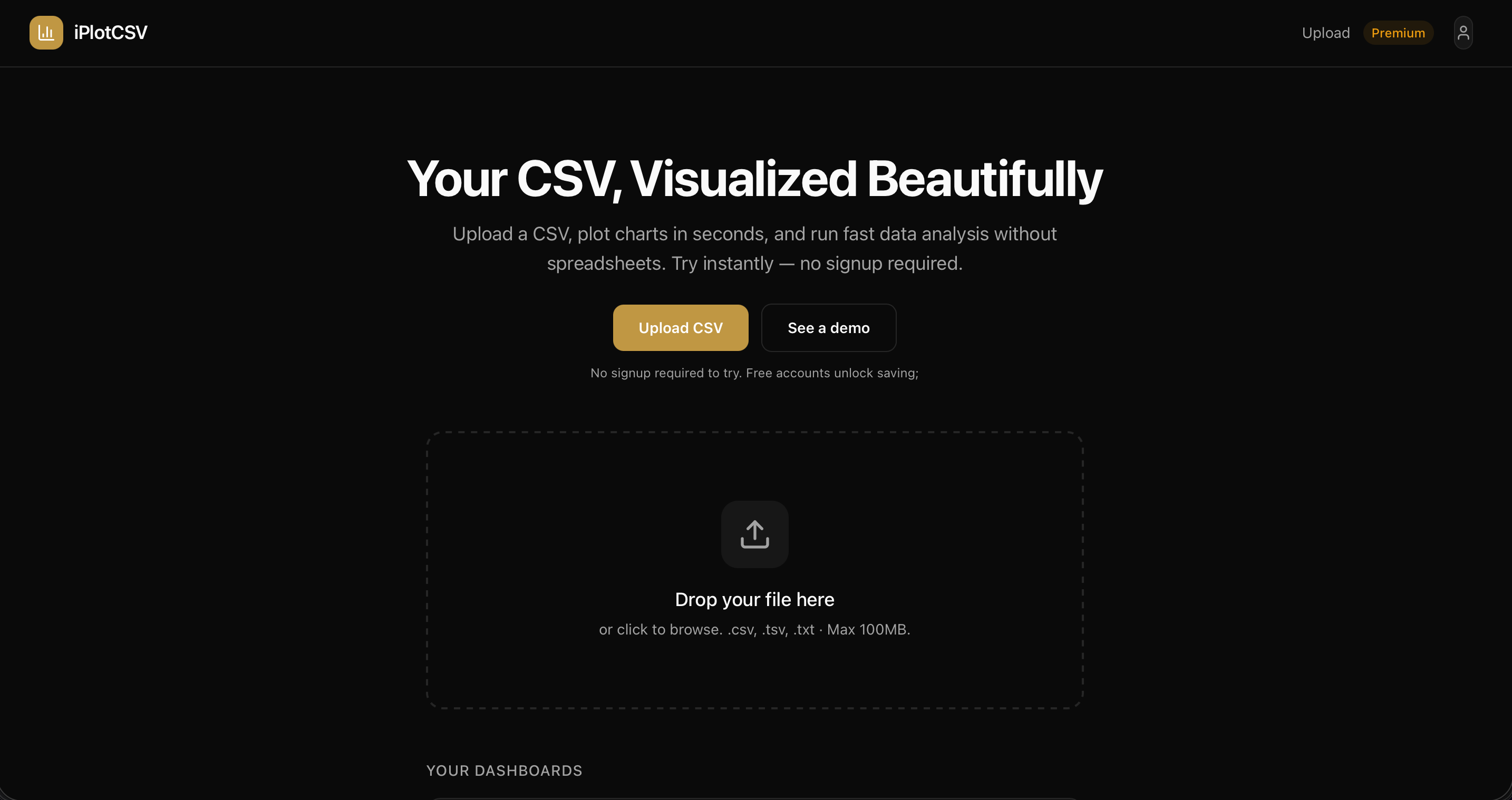 Screenshot 1 of iPlotCSV