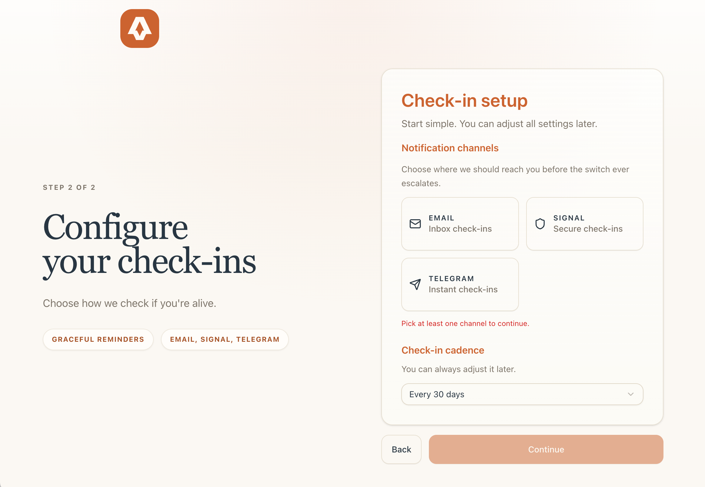 Screenshot 4 of Dead Man’s Switch