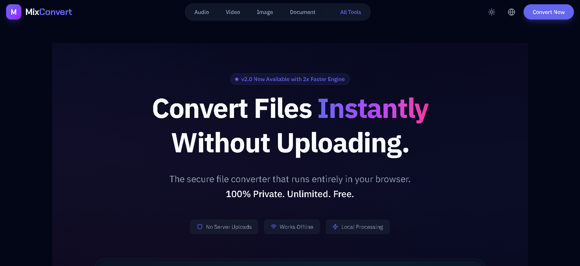 Screenshot 1 of MixConvert