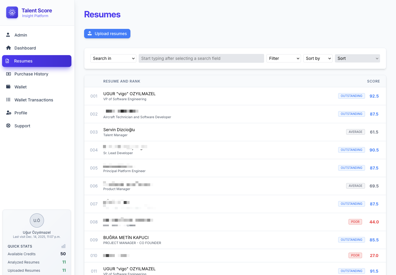 Screenshot 2 of Talent Score