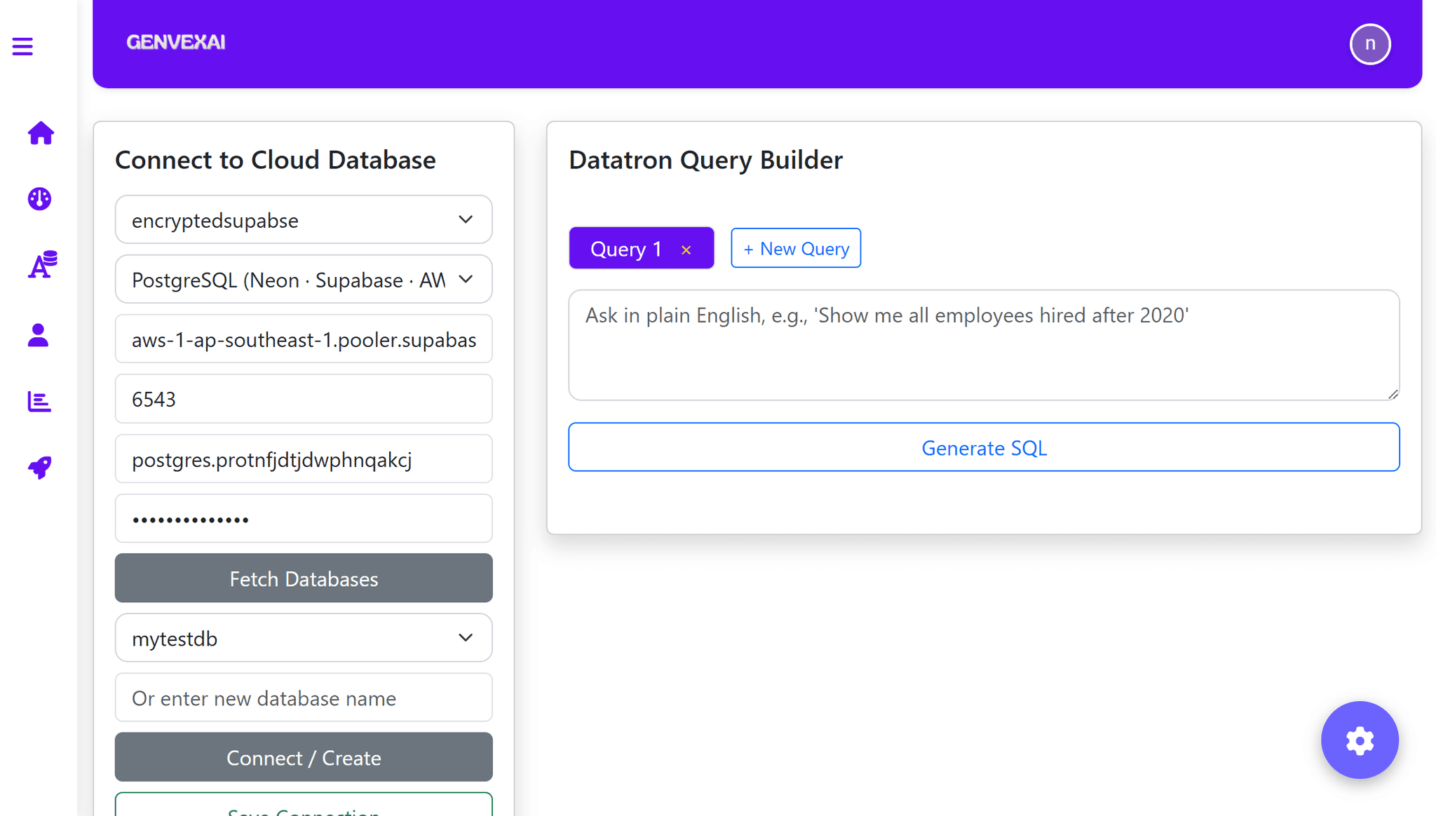 Screenshot 3 of GenvexAI – AI Powered App Builder