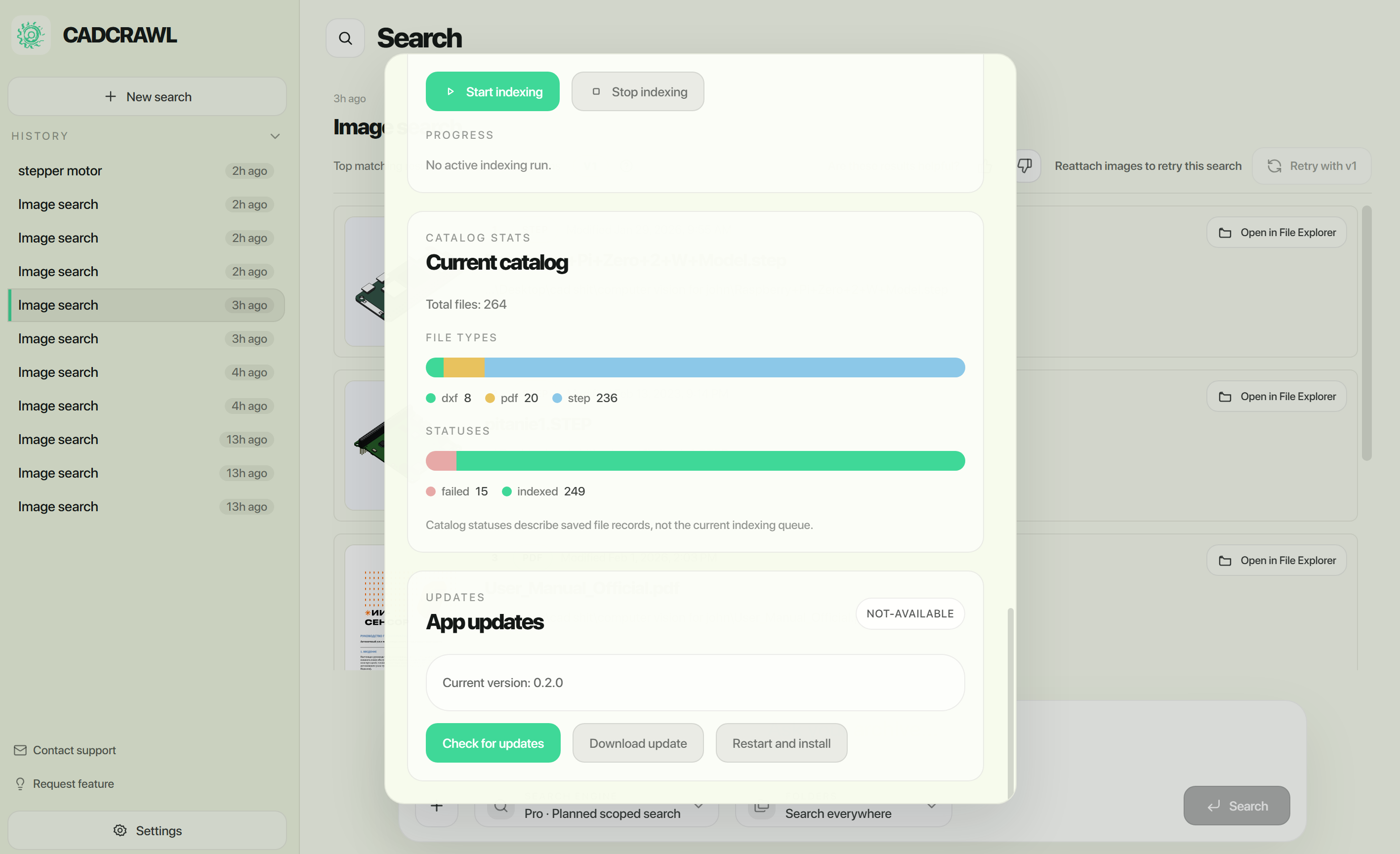 Screenshot 4 of CADCrawl