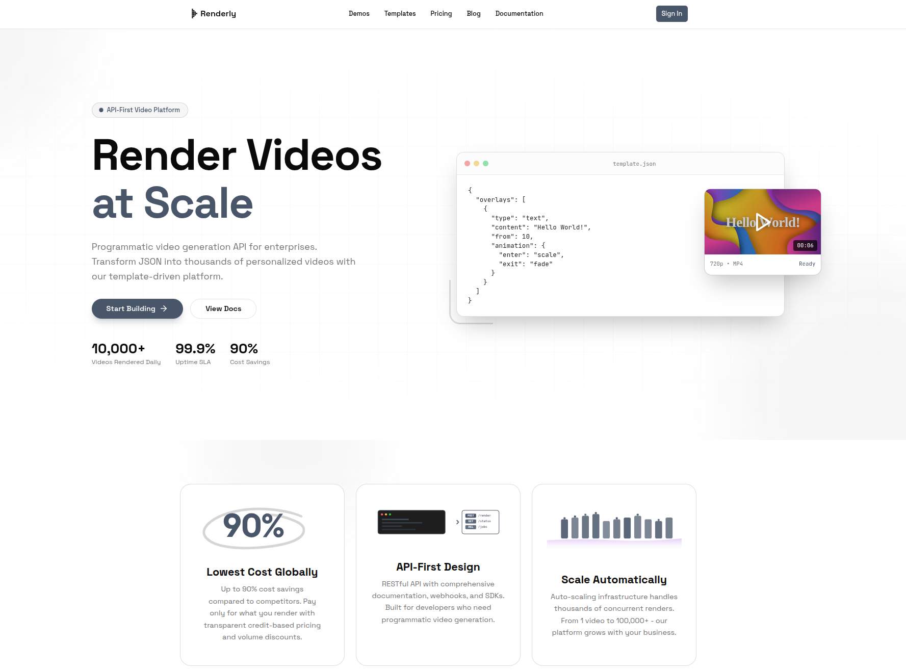 Screenshot 1 of Renderly