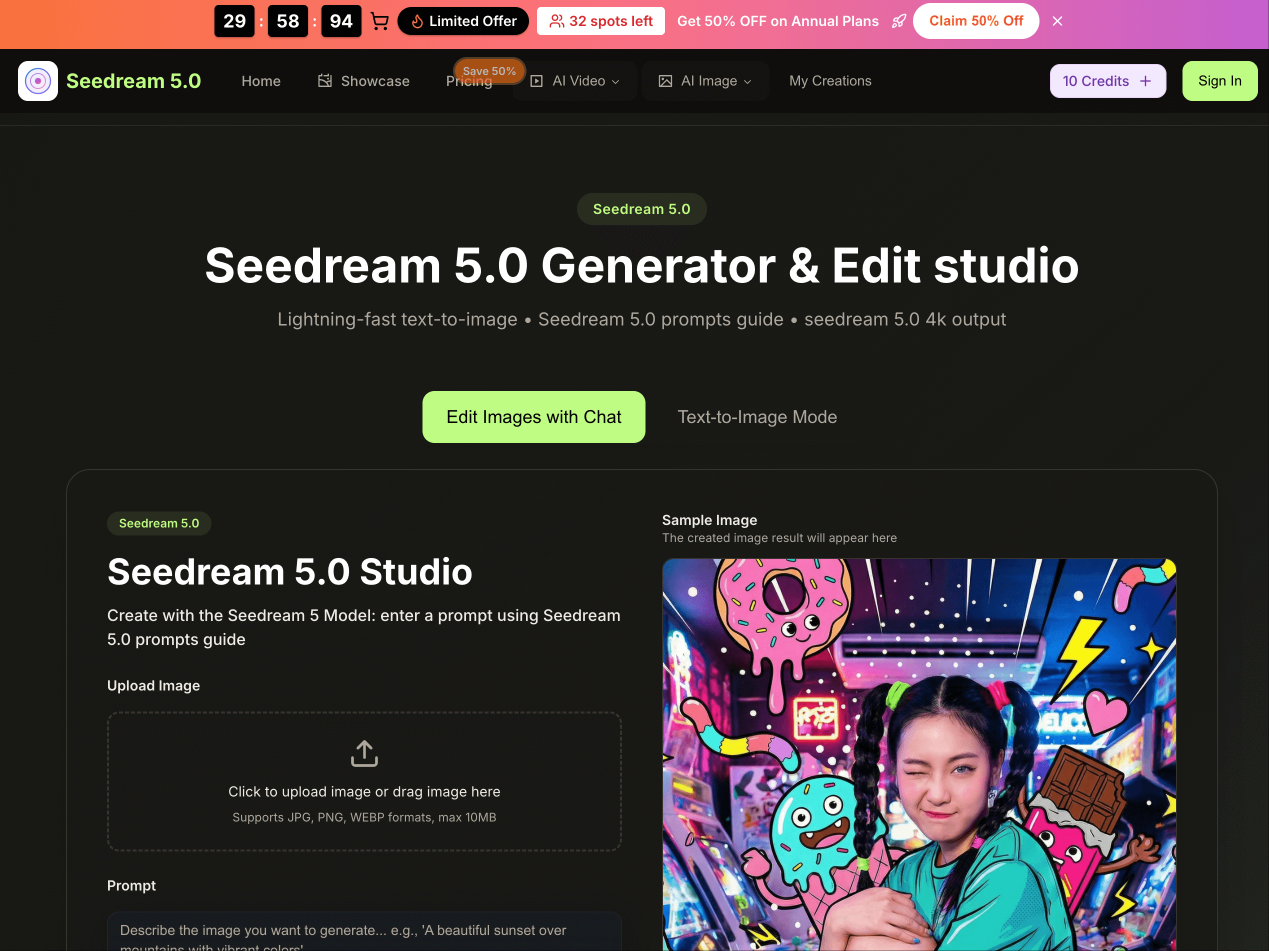 Screenshot 1 of Seedream 5.0  AI