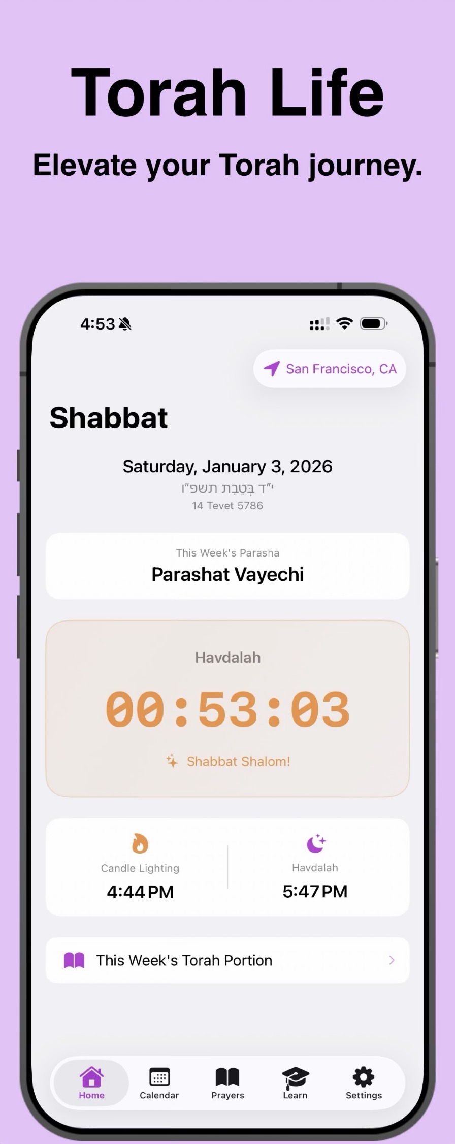 Screenshot 4 of Torah Life