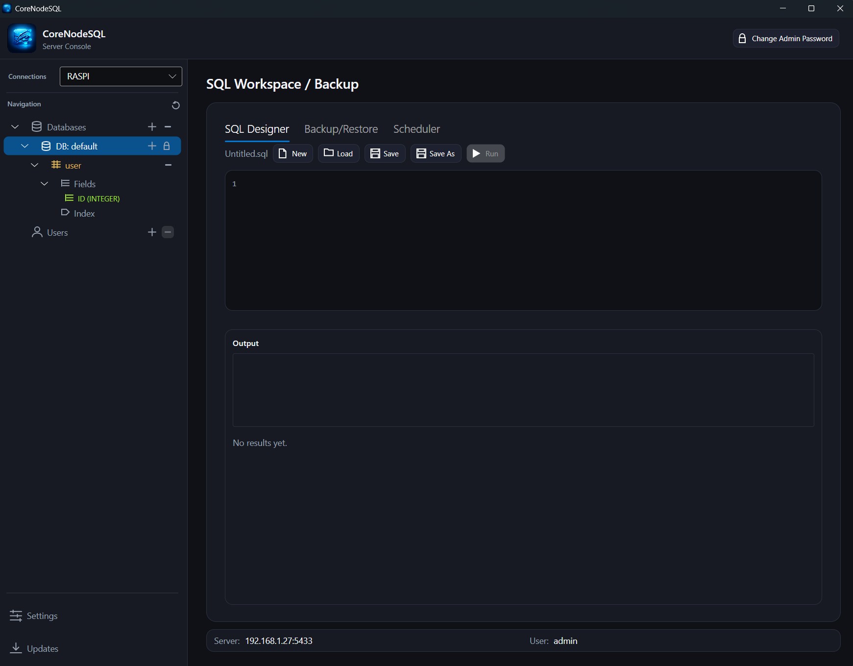 Screenshot 4 of CoreNodeSQL