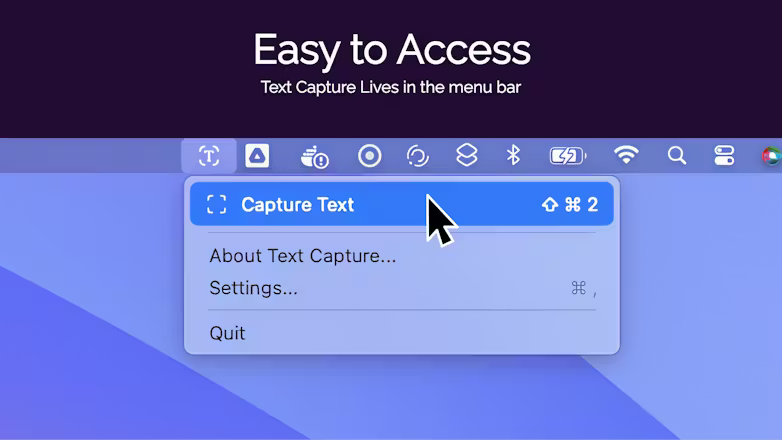 Screenshot 2 of Text Capture