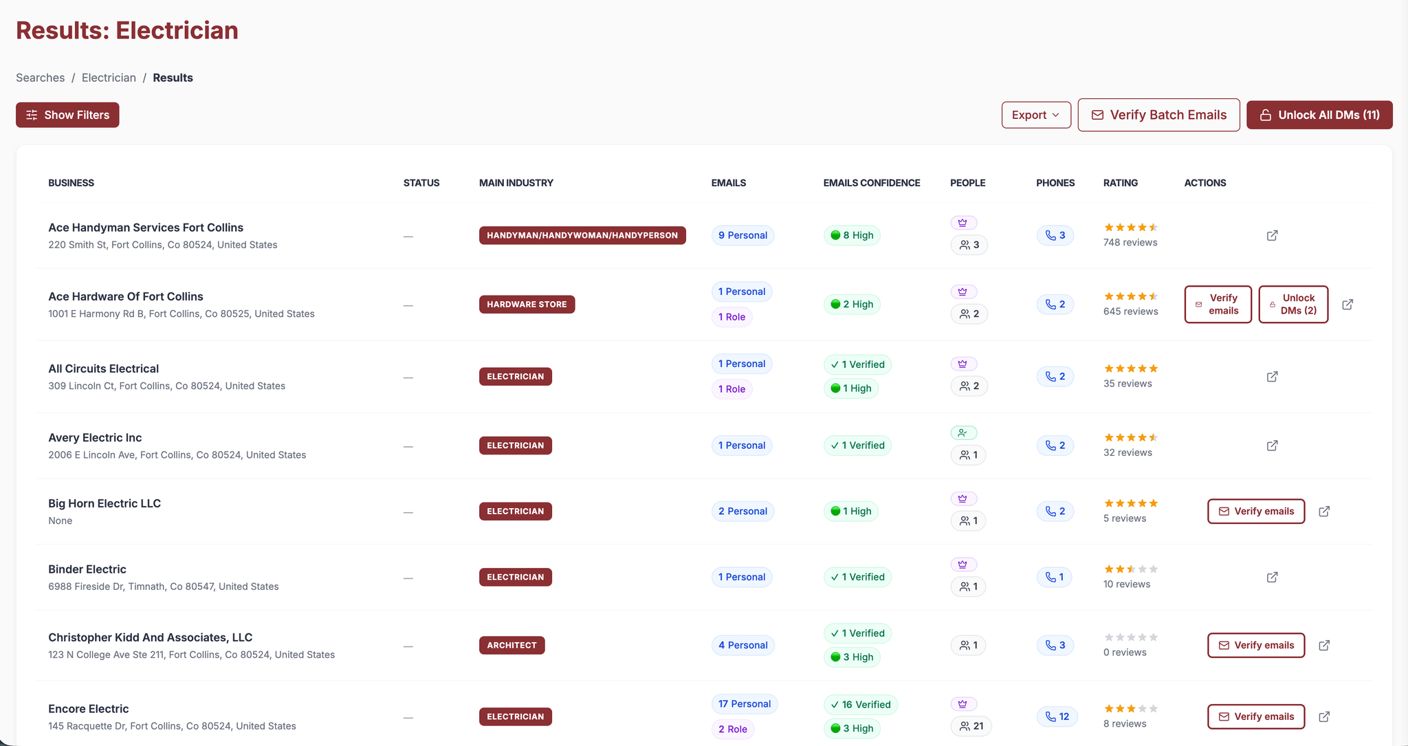 Screenshot 5 of WebLeads
