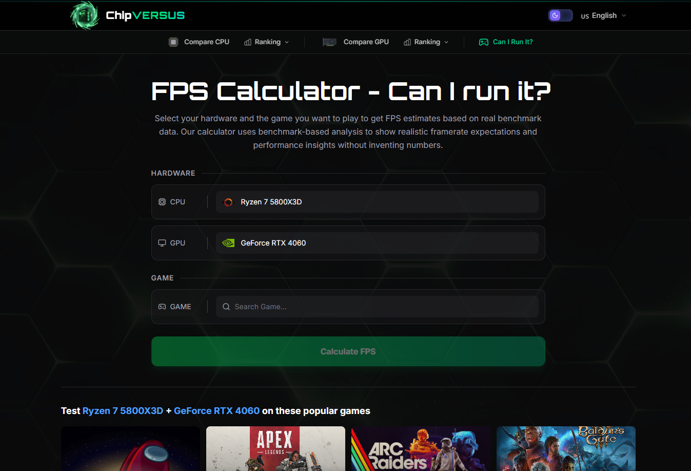 Screenshot 2 of Compare CPUs & GPUs Benchmarks