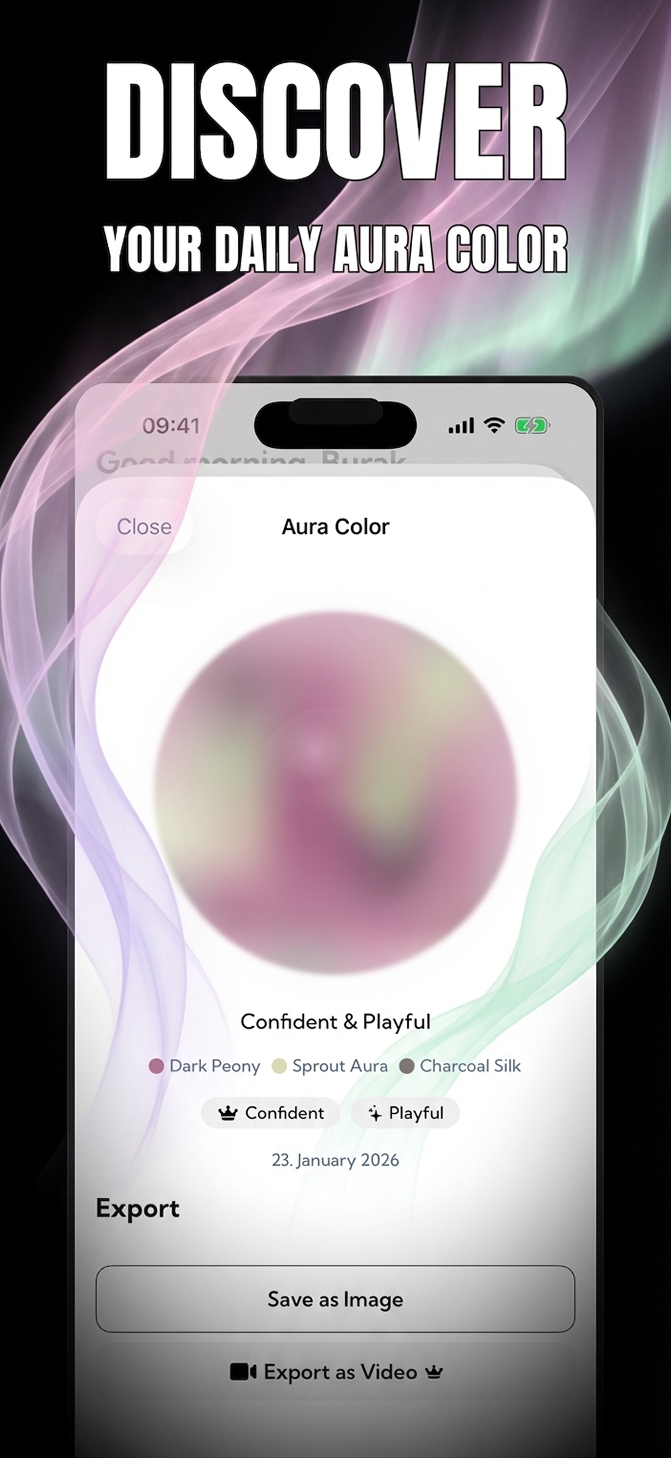 Screenshot 2 of Aura AI: Mood Art Journal