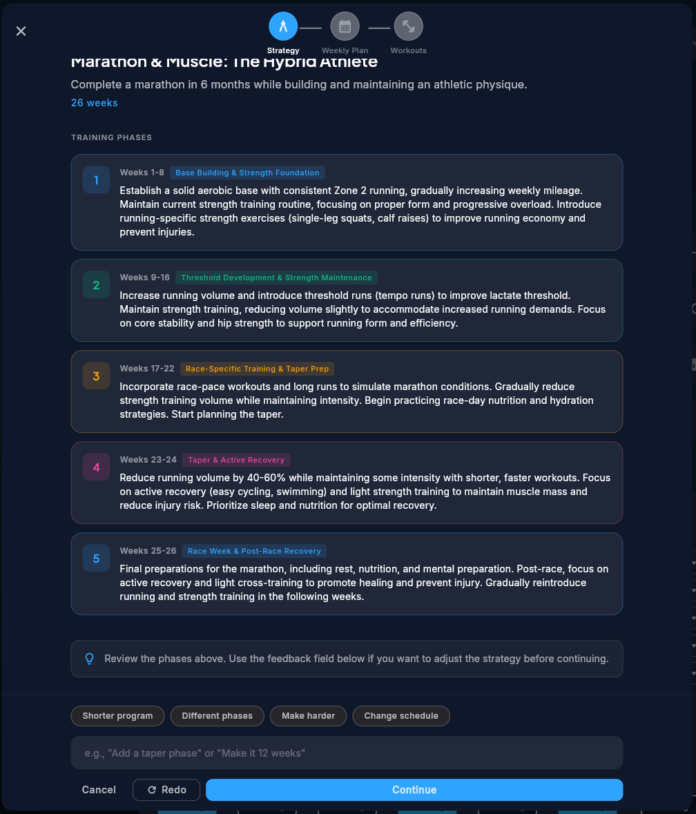 Screenshot 8 of Pelaris AI Fitness Coaching