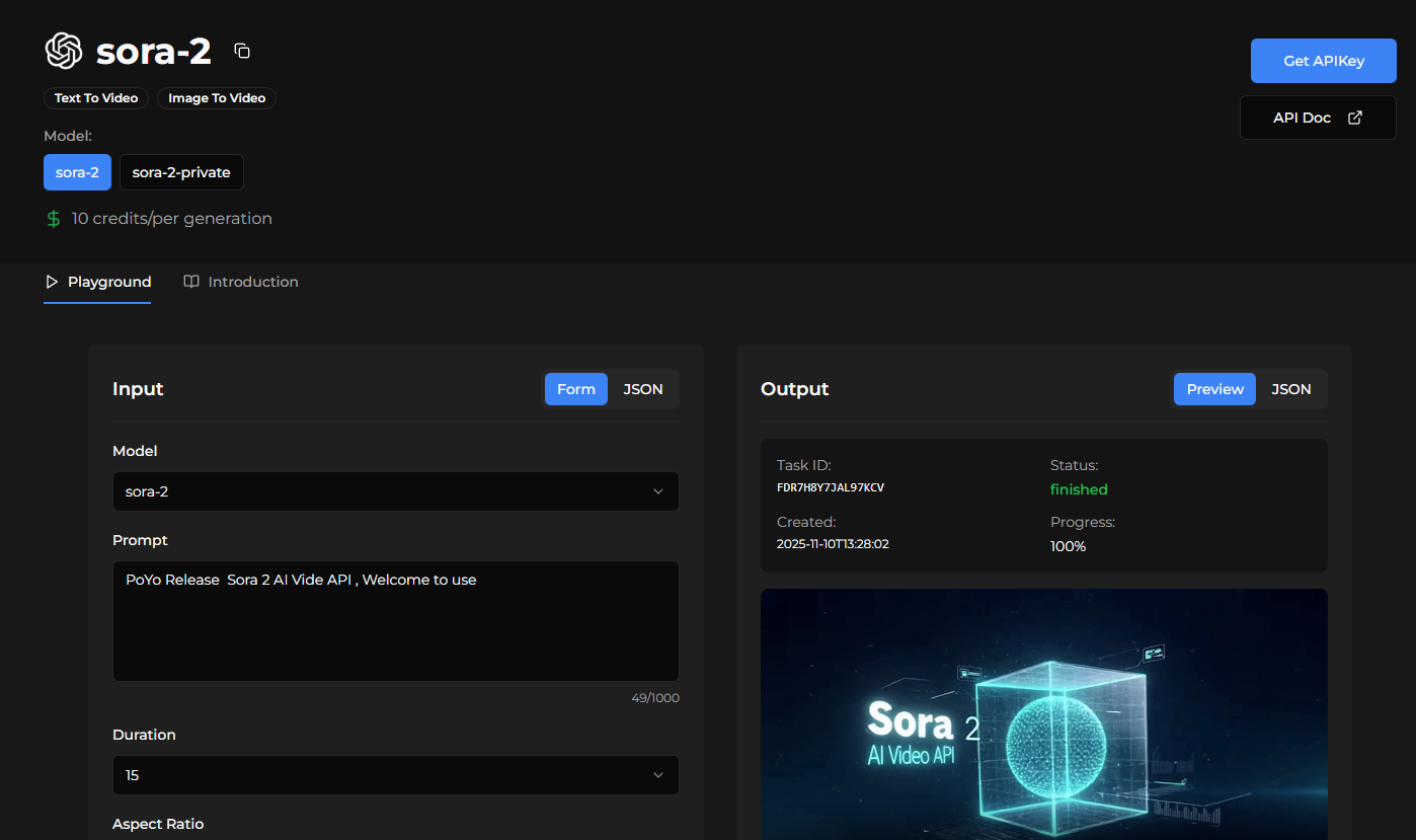 Screenshot 2 of PoYo API