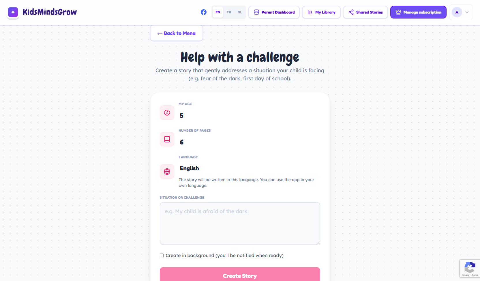 Screenshot 6 of KidsMindsGrow