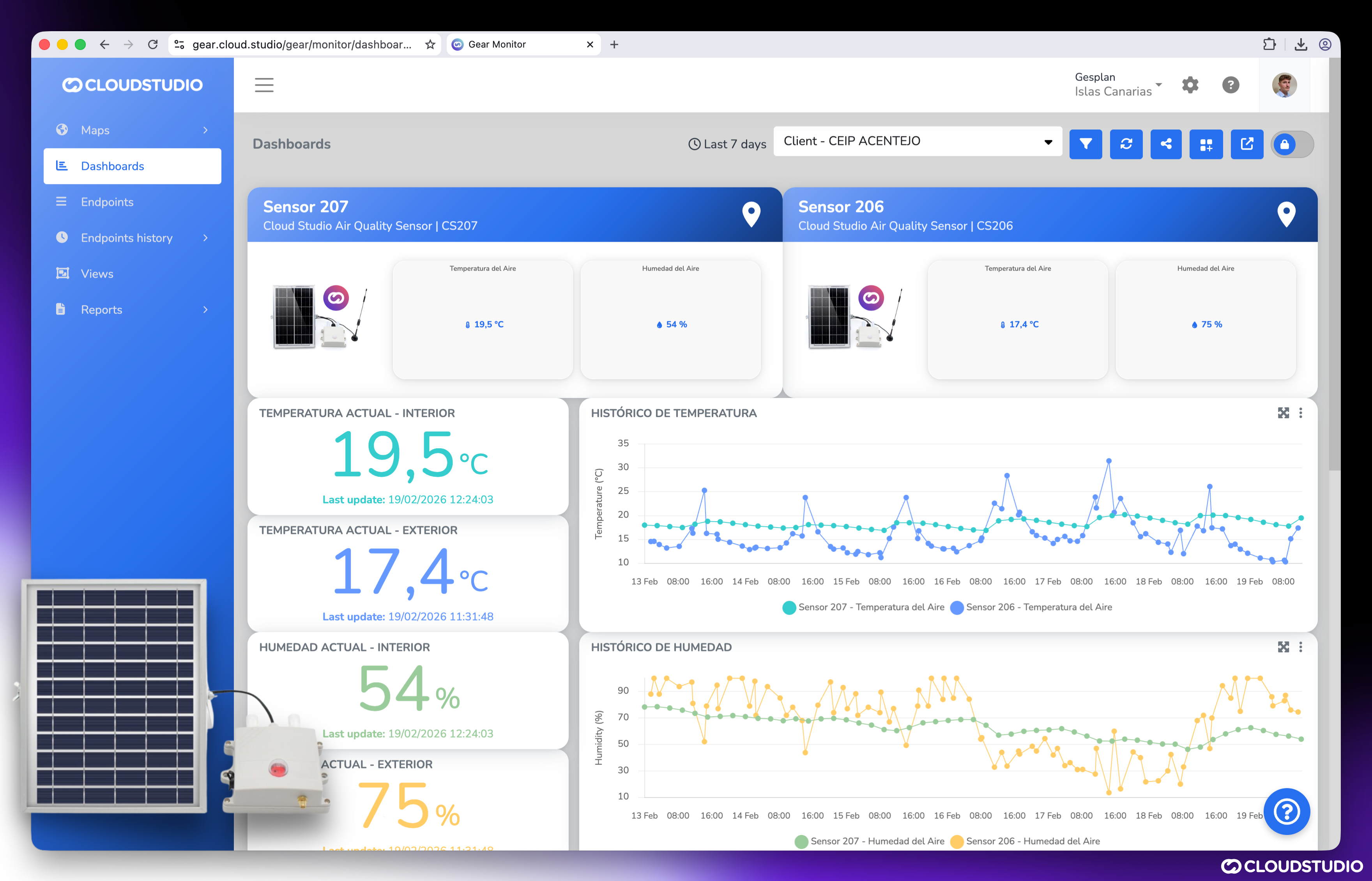 Screenshot 2 of Cloud Studio IoT