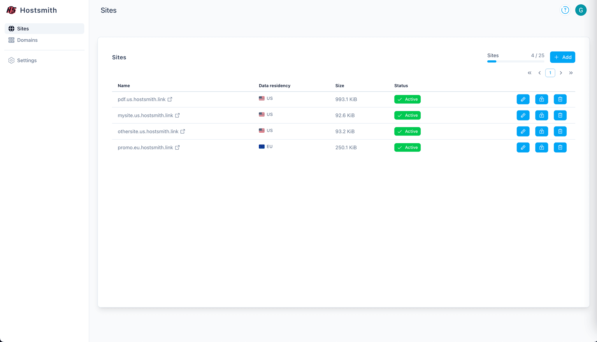 Screenshot 4 of Hostsmith