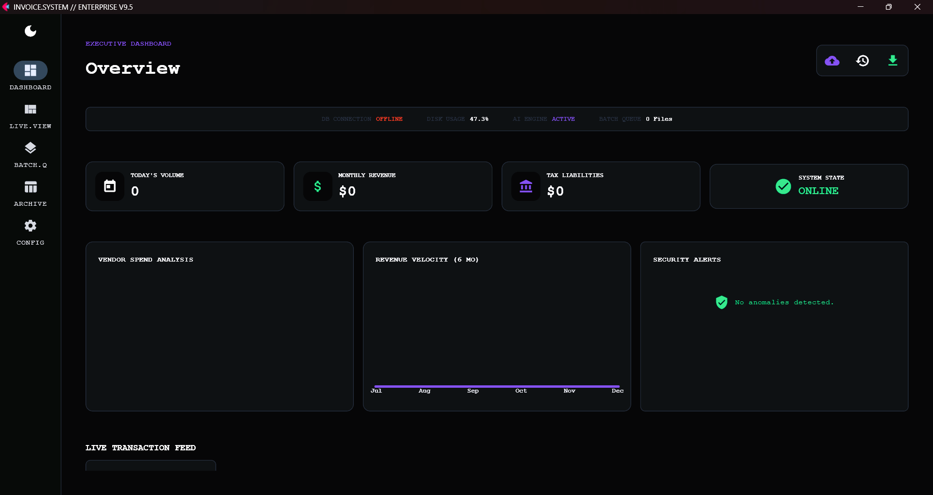 Screenshot 1 of Baraa Invoice System | Enterprise V9.5