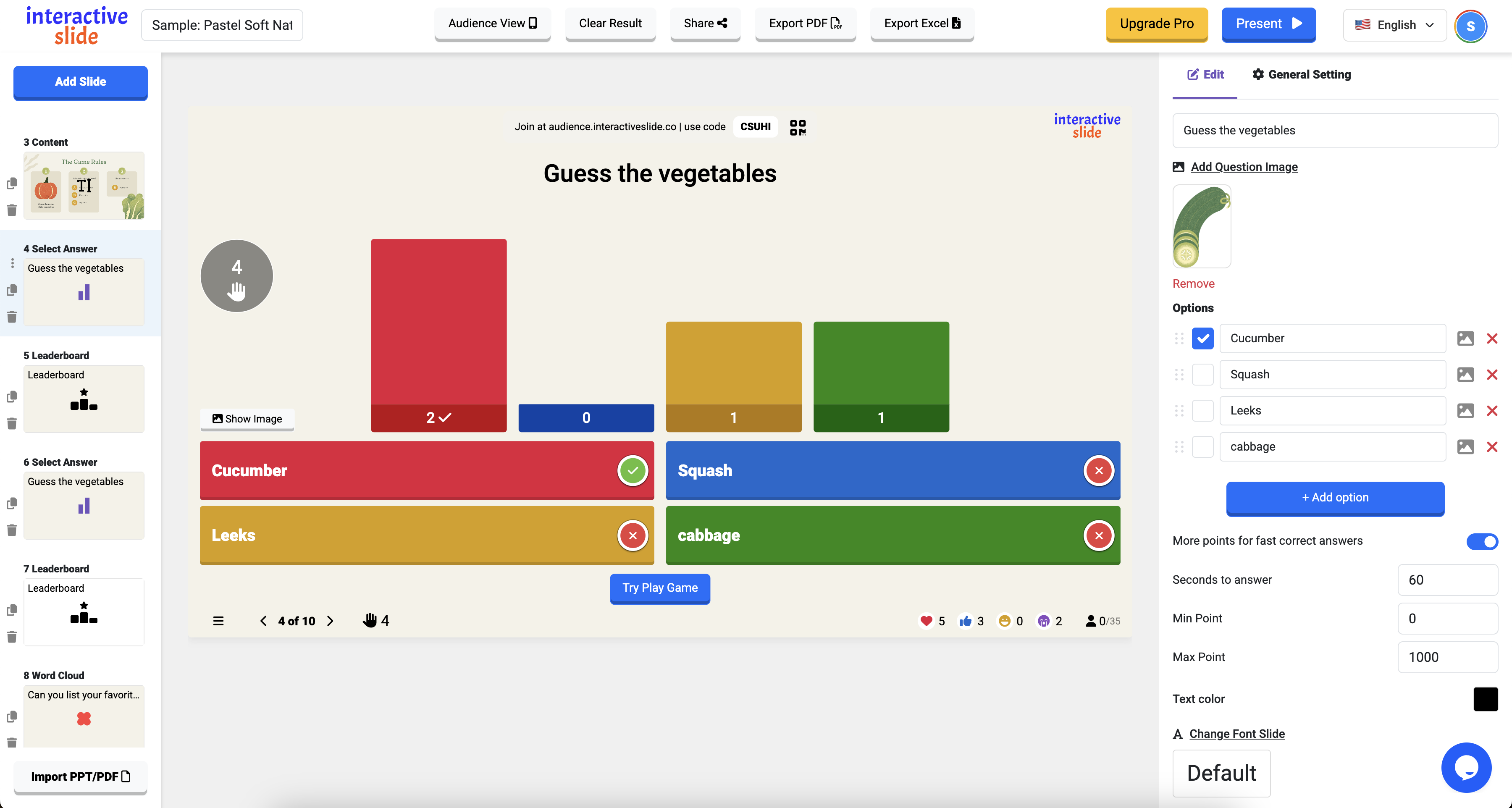 Screenshot 2 of Interactive Slide