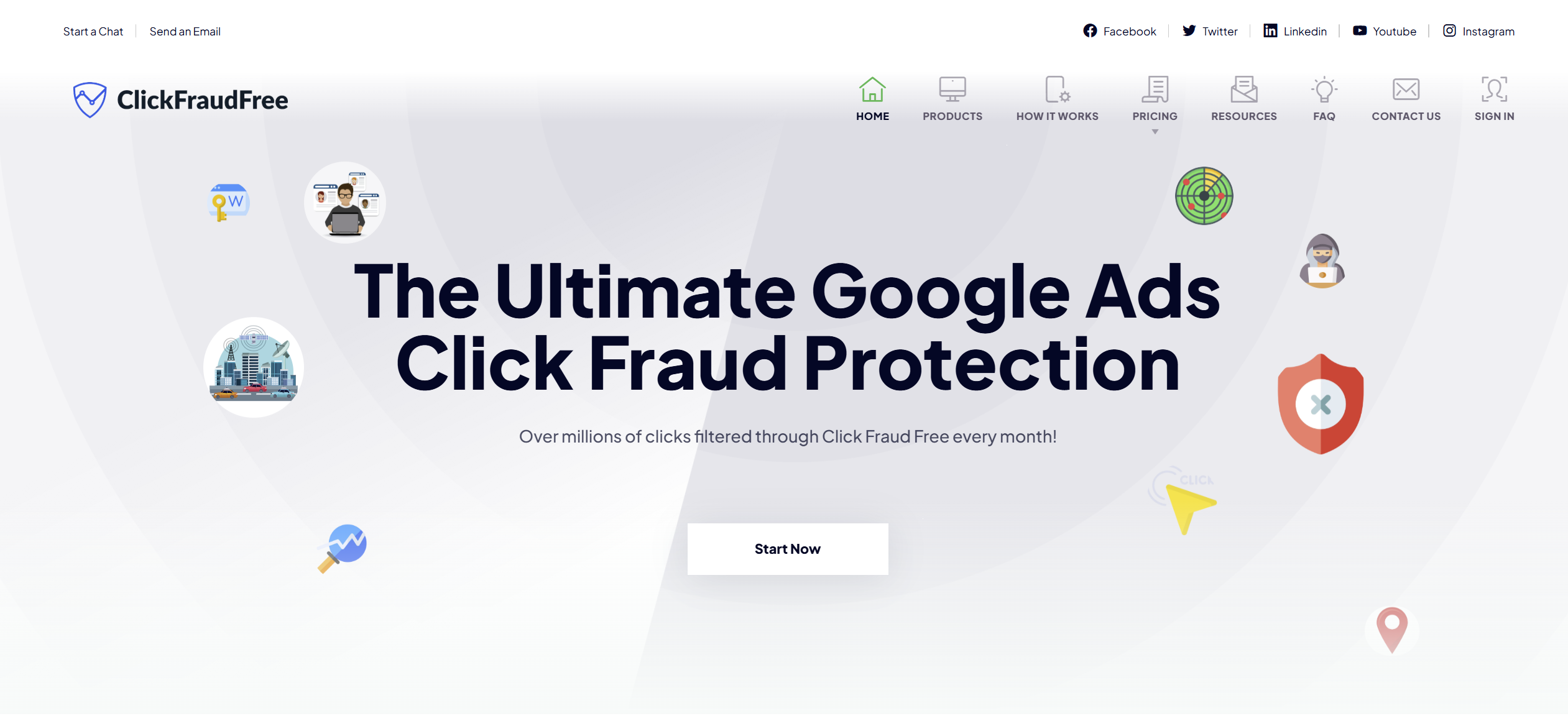 Screenshot 1 of Software for Google Ads Click Fraud Prev
