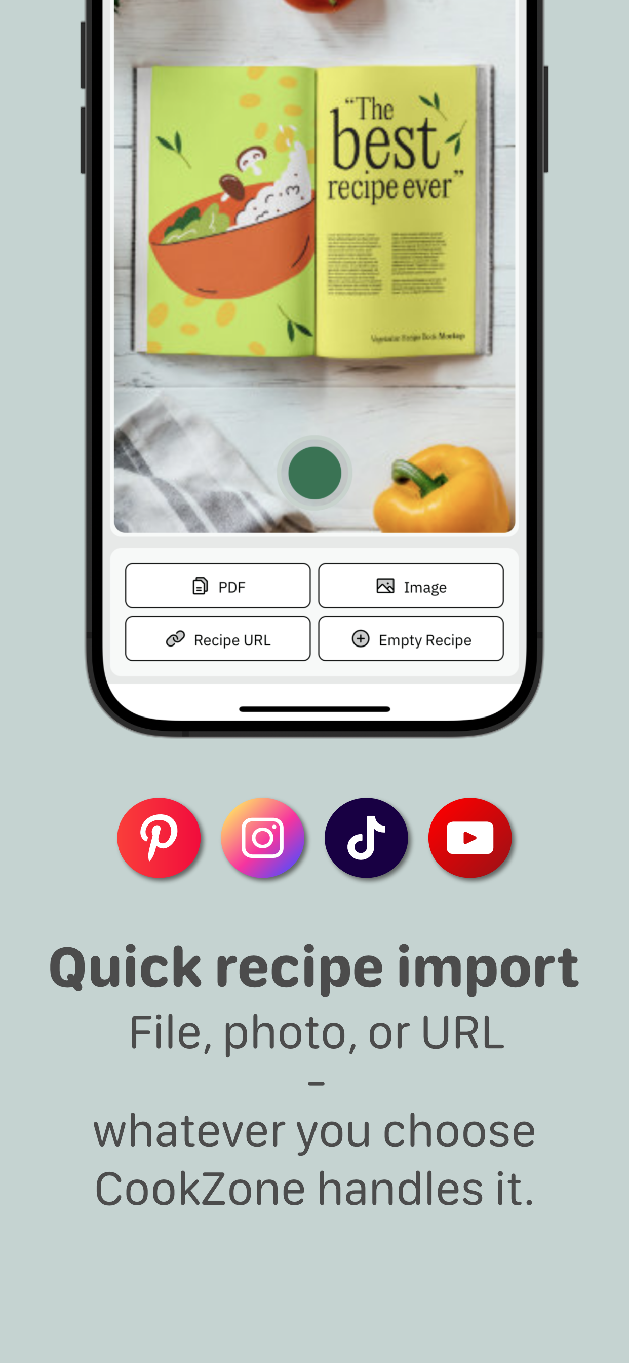 Screenshot 3 of CookZone Recipe Manager