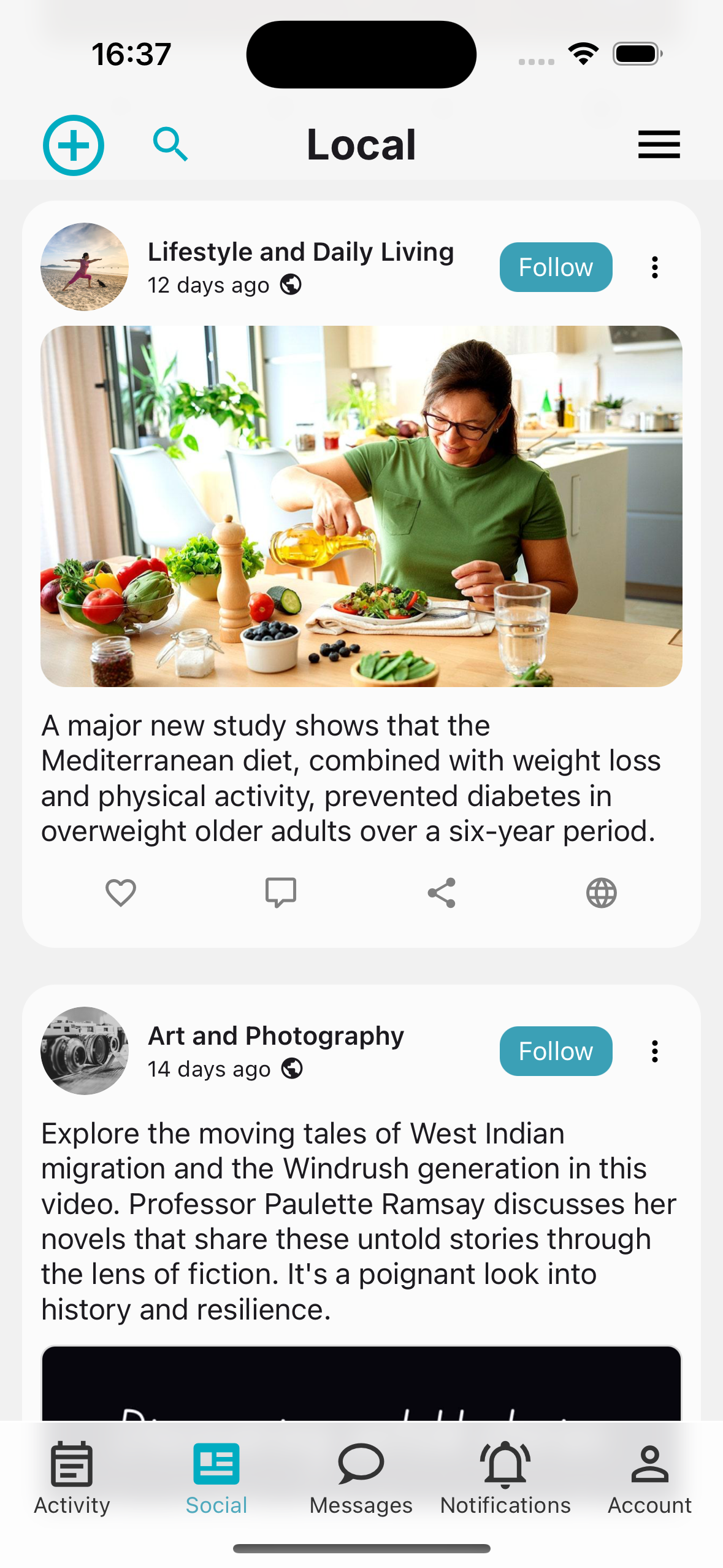 Screenshot 4 of Khora social community