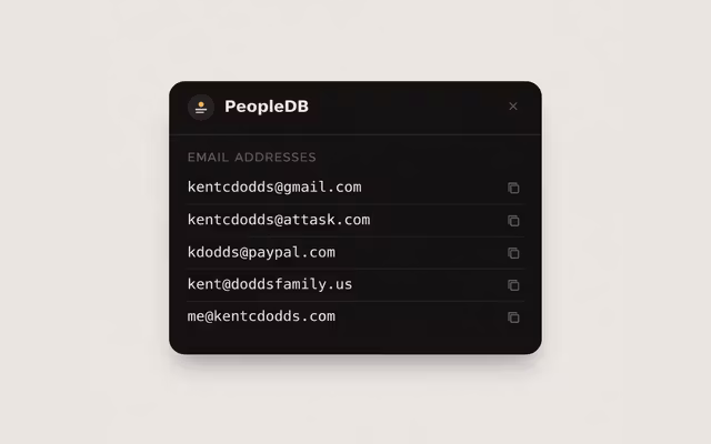 Screenshot 2 of PeopleDB