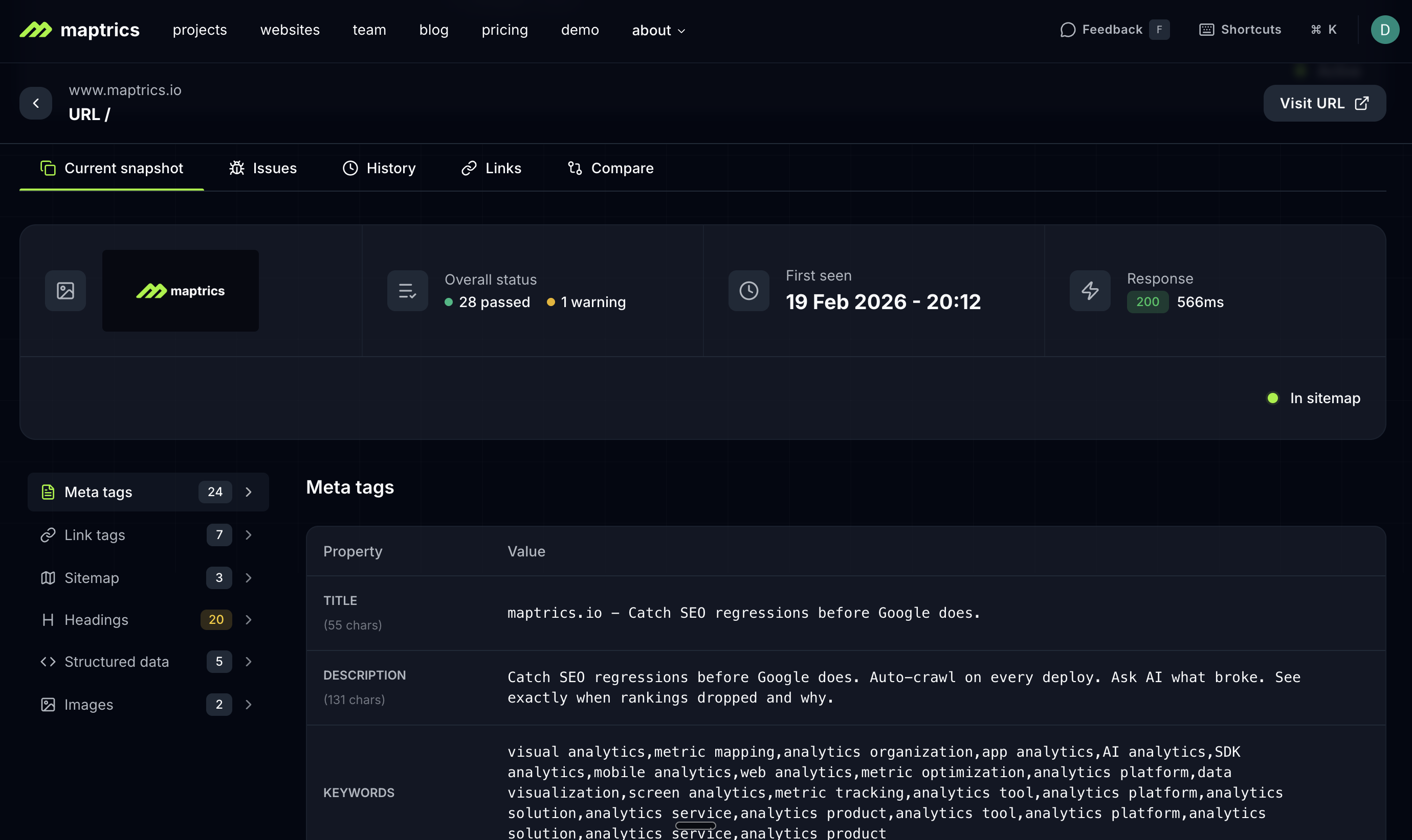 Screenshot 3 of Maptrics