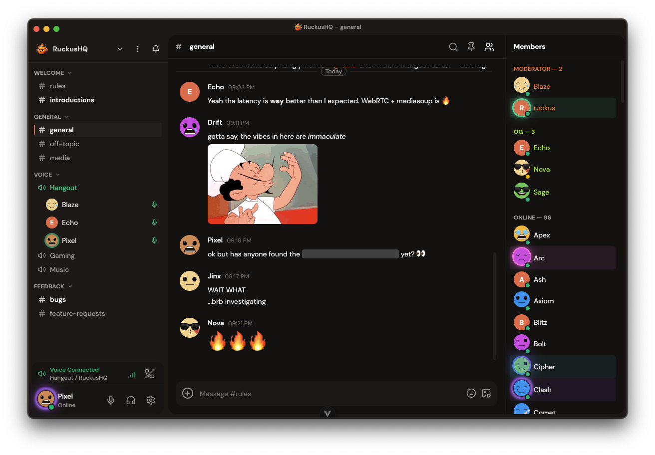 Screenshot 2 of ruckus.sh