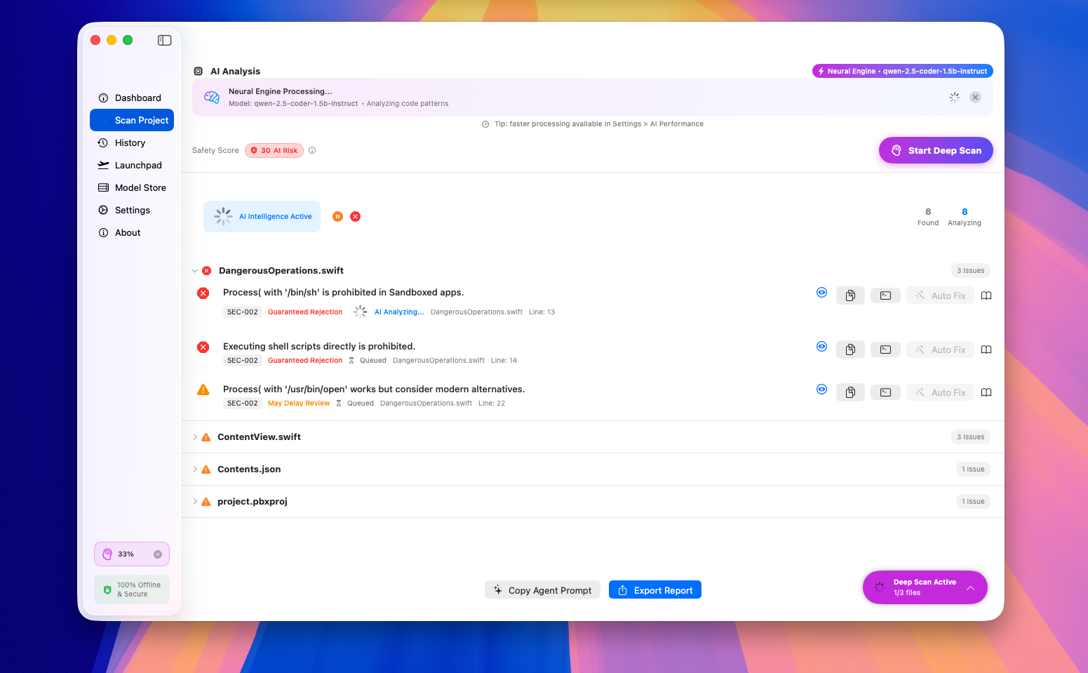 Screenshot 2 of Oxbit Preflight