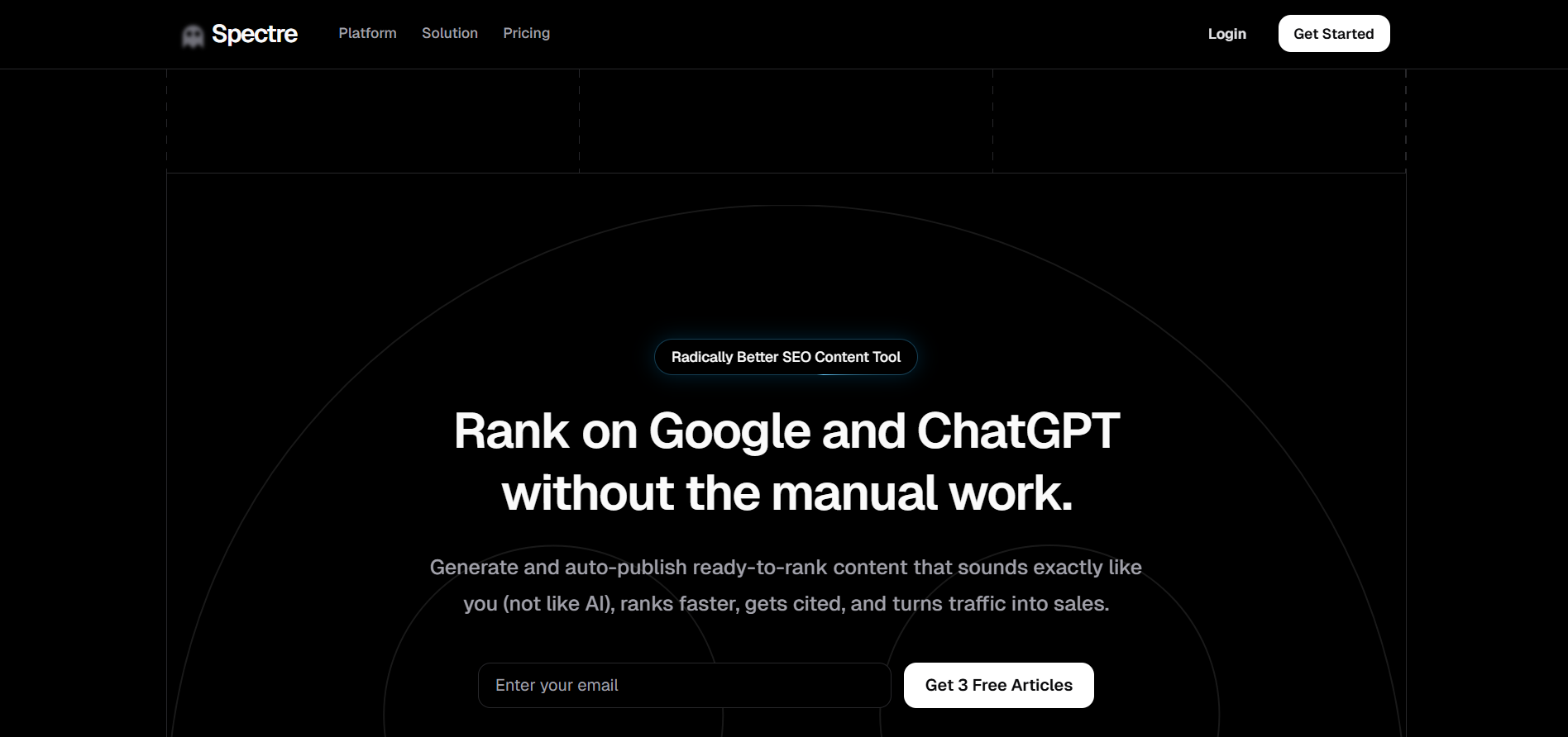 Screenshot 1 of Spectre SEO