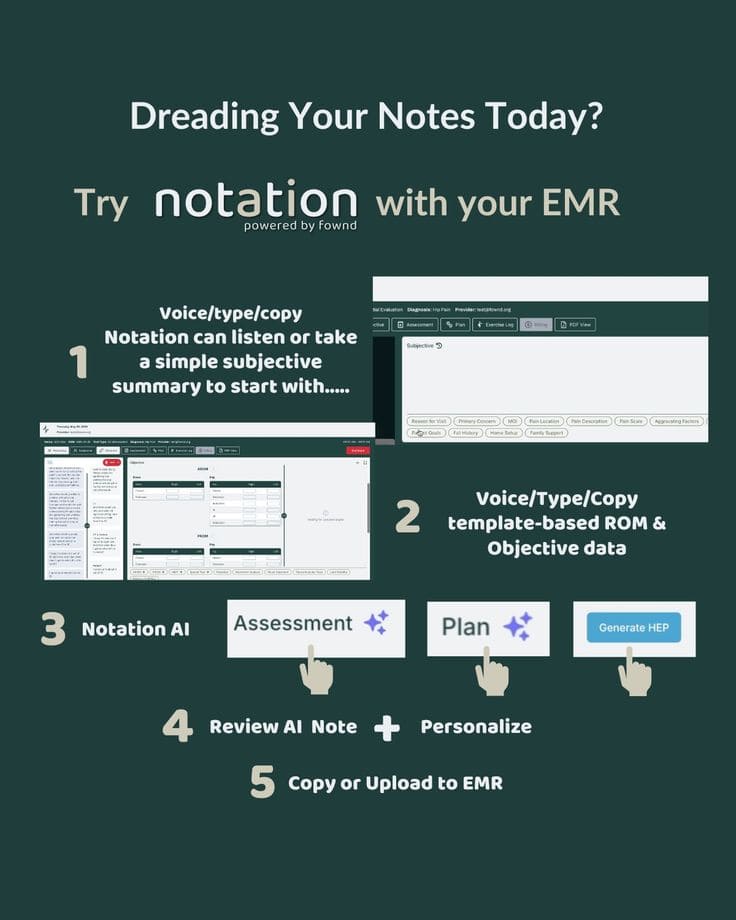 Screenshot 1 of Notation by Fownd