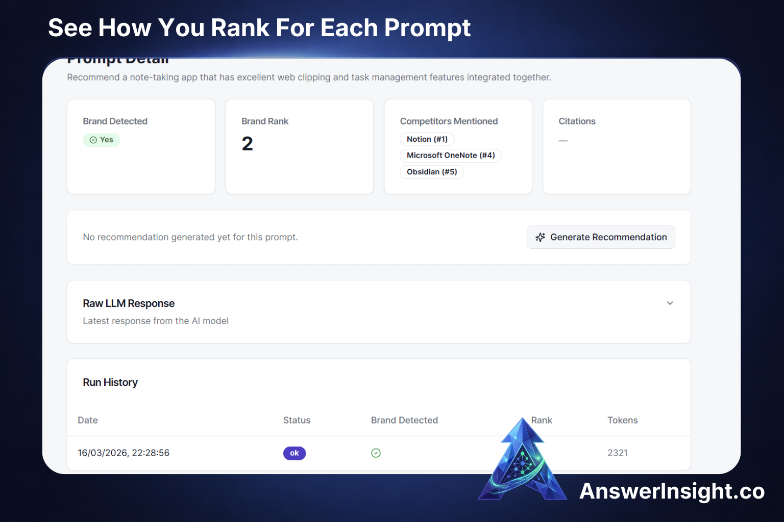 Screenshot 4 of Answer Insight