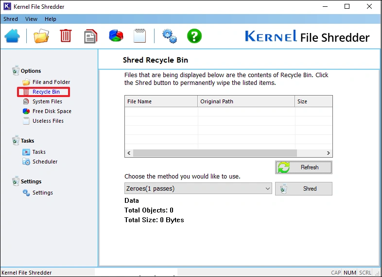 Screenshot 10 of Kernel File Shredder