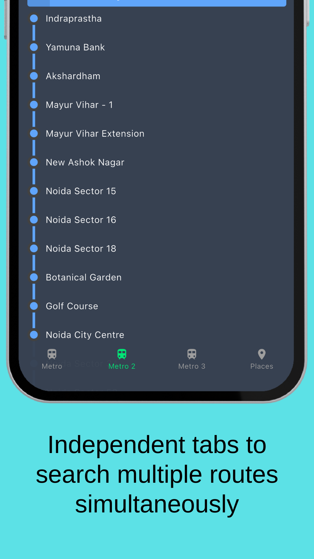 Screenshot 10 of Metro Between Stations – Delhi