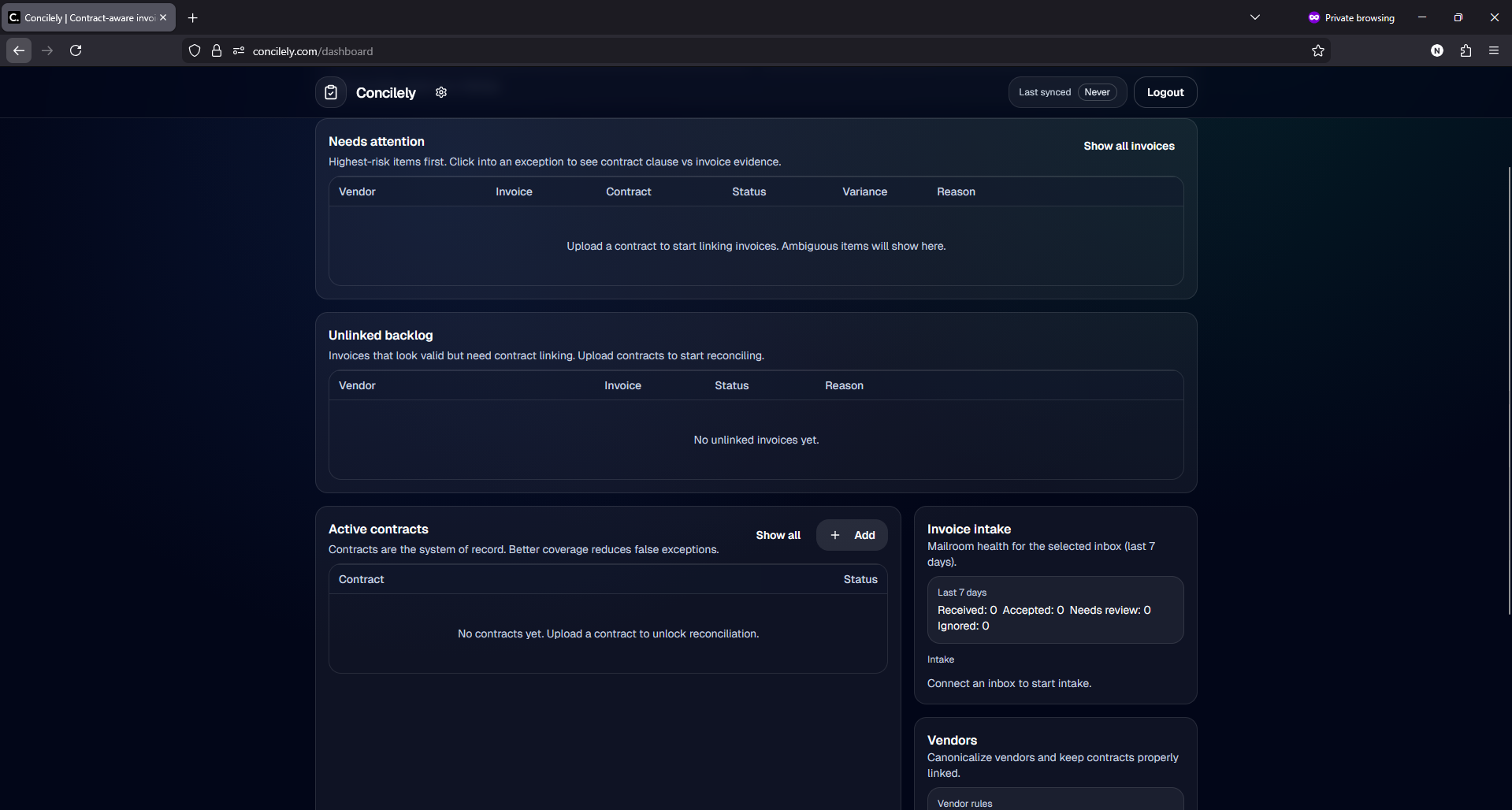 Screenshot 2 of Concilely