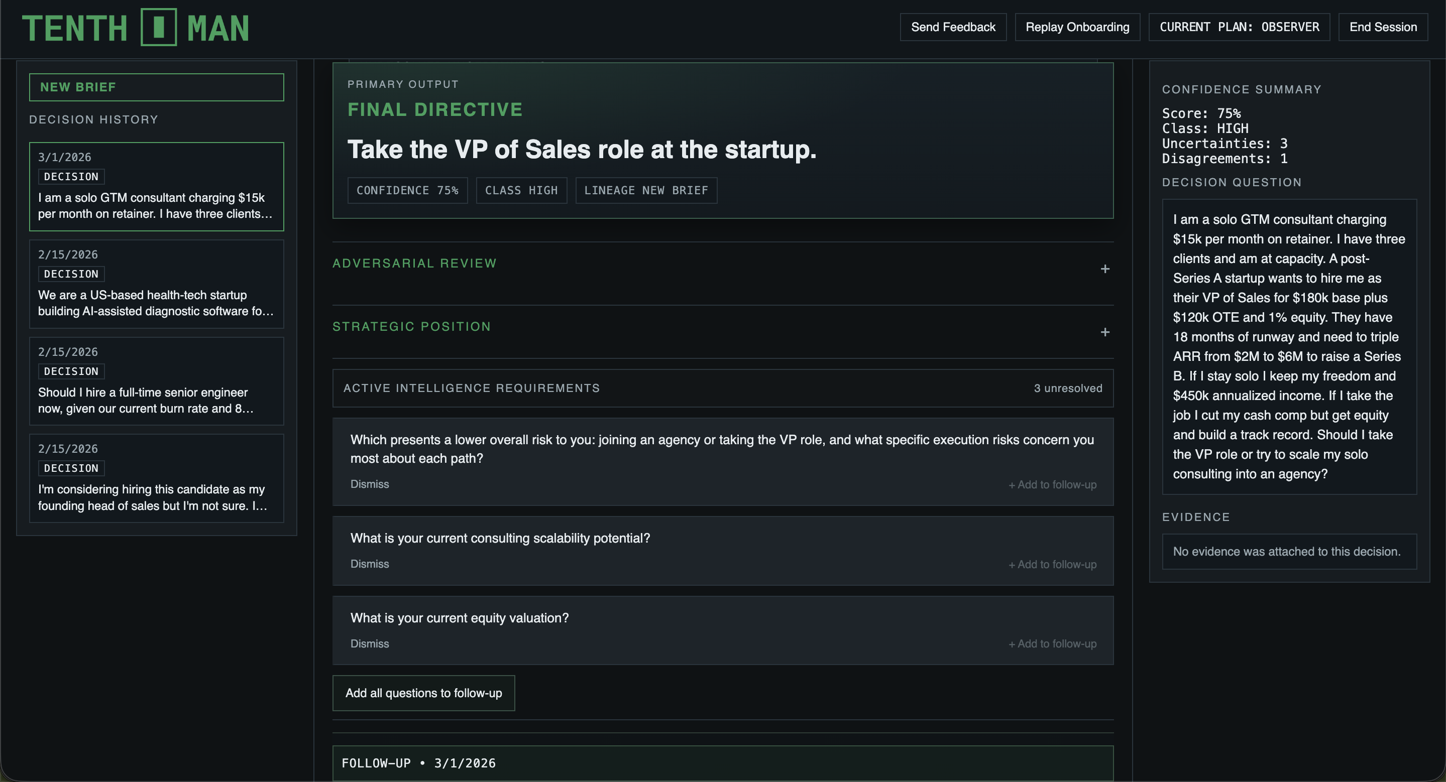 Screenshot 3 of Tenth Man