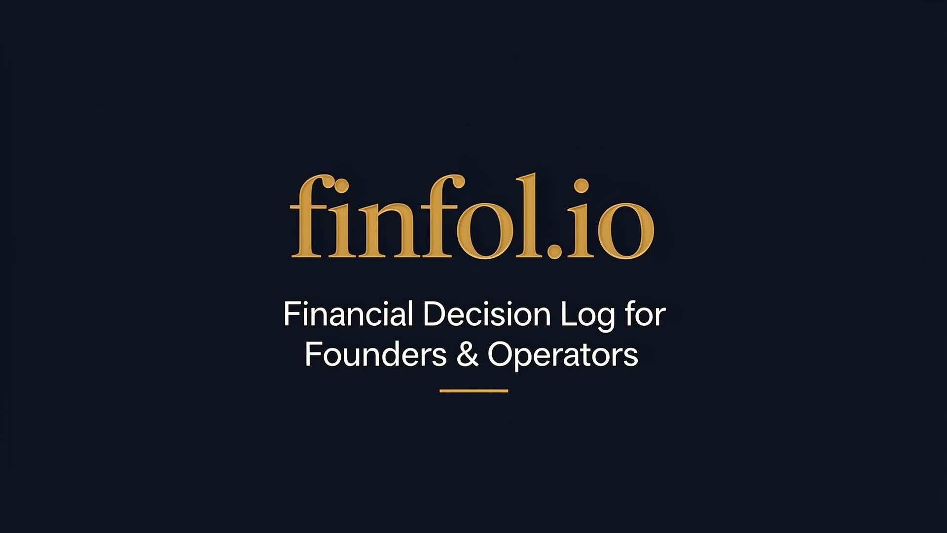 Screenshot 1 of finfol.io