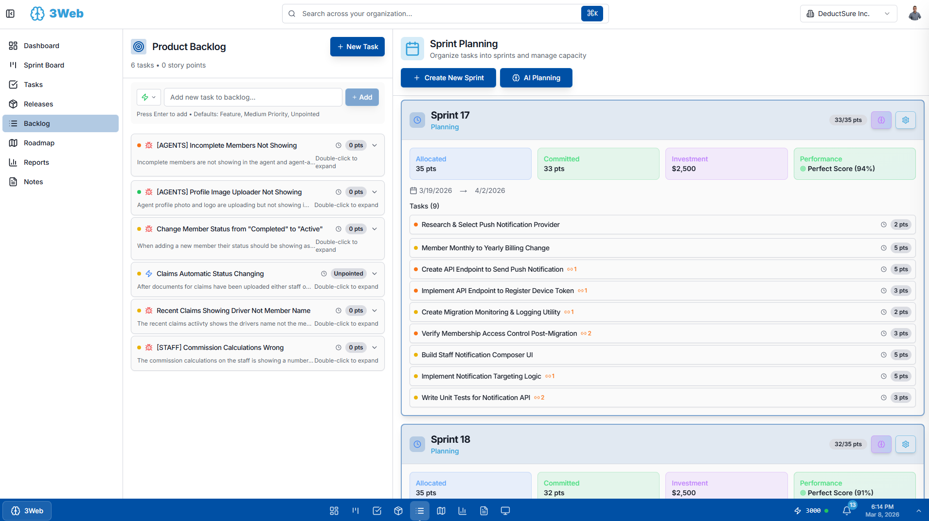 Screenshot 6 of 3Web