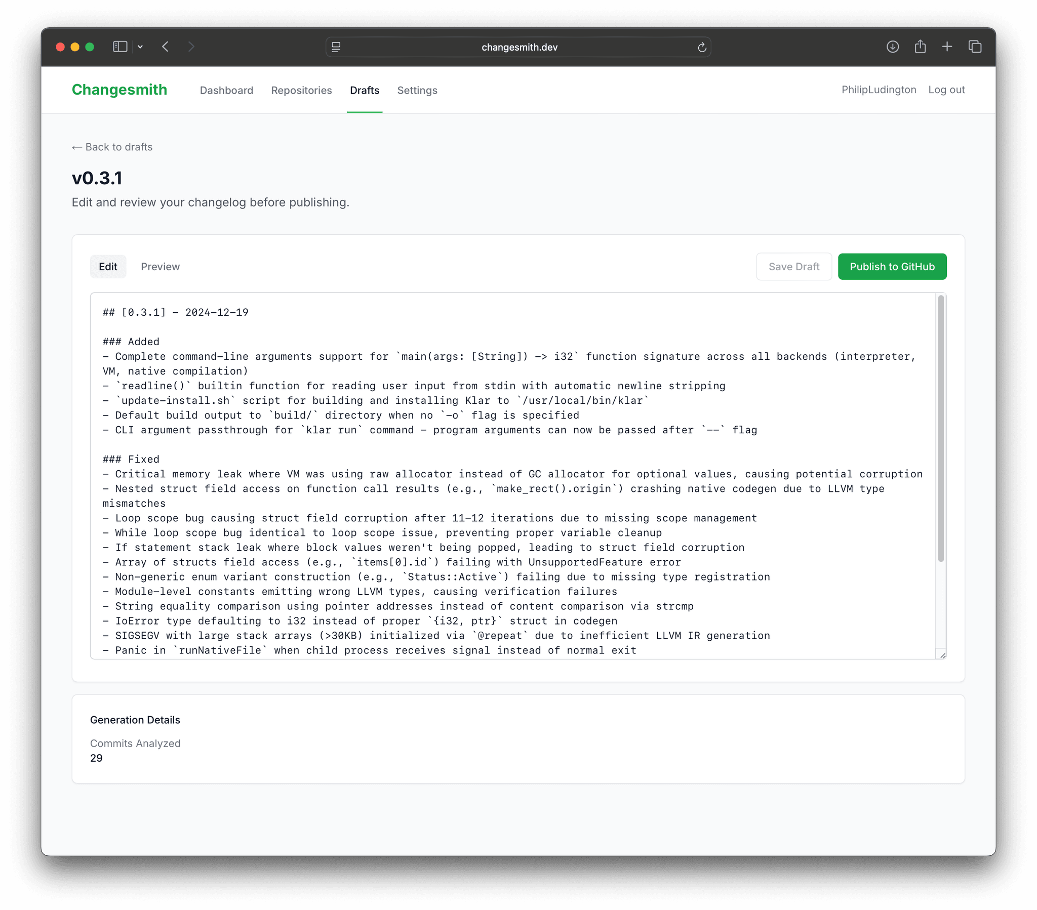 Screenshot 2 of Changesmith