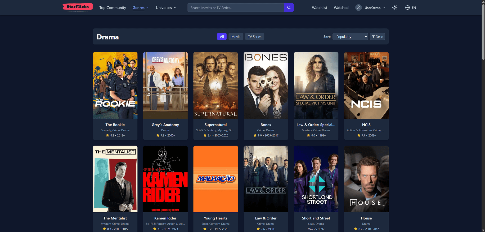 Screenshot 8 of StarFlicks