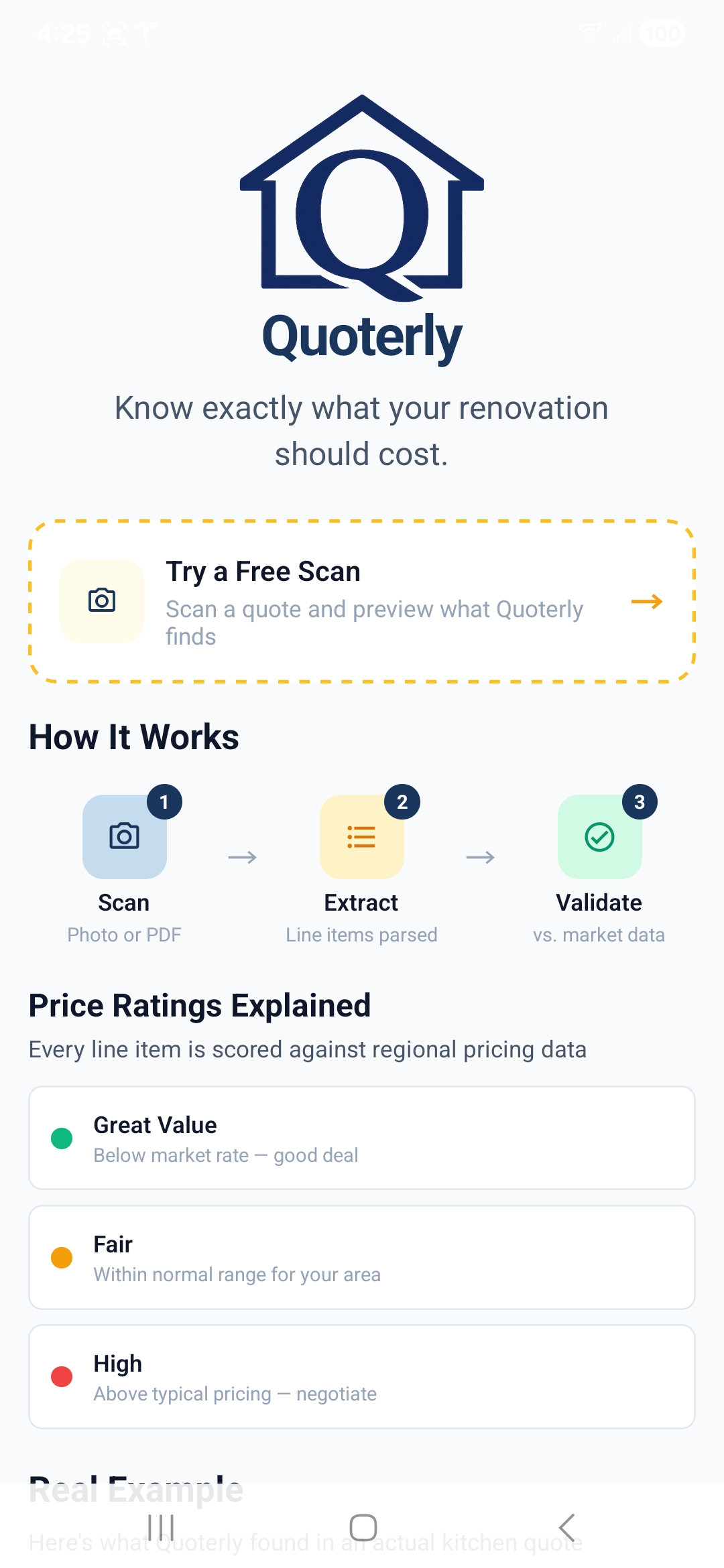 Screenshot 2 of Quoterly