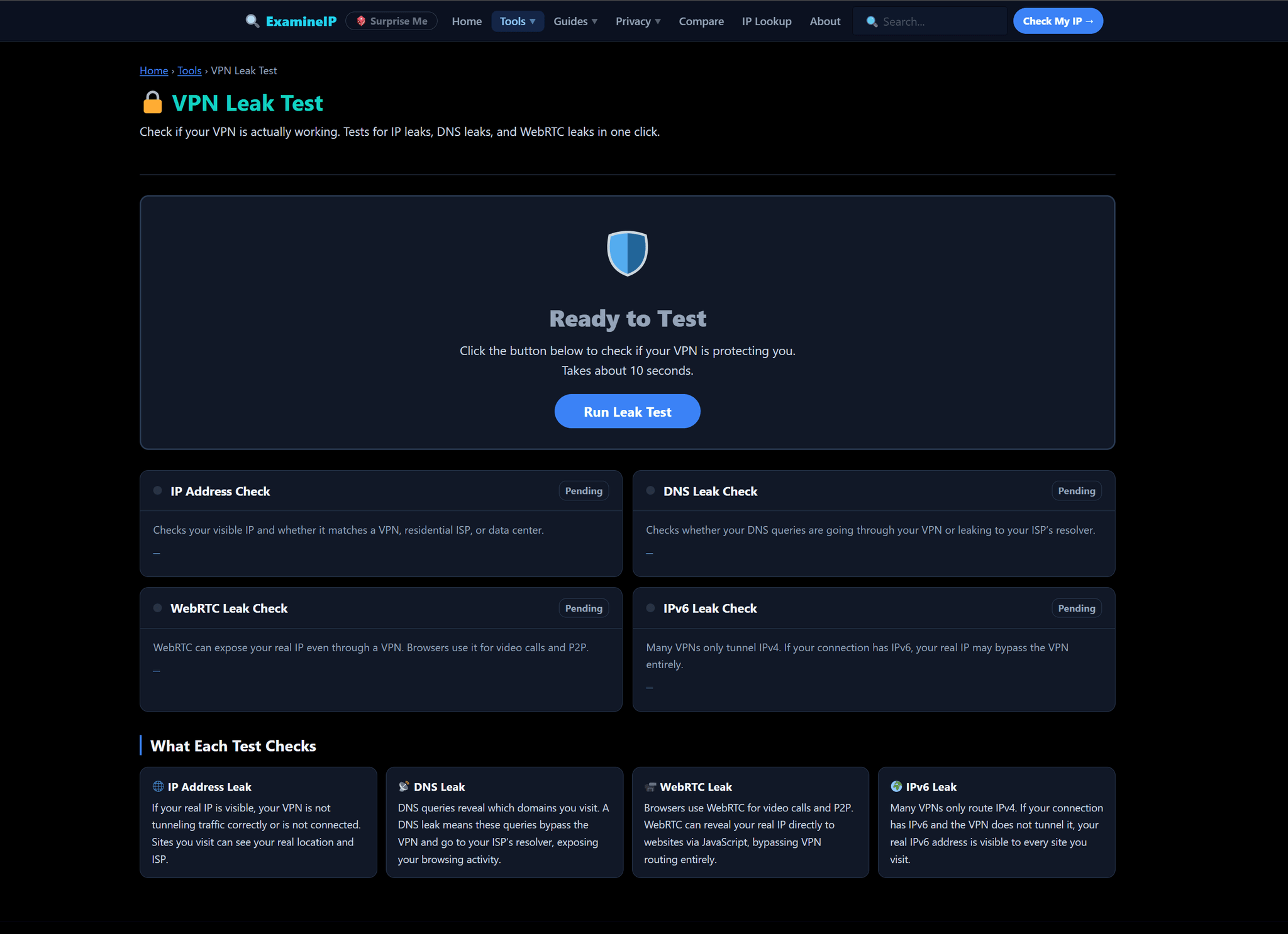 Screenshot 2 of ExamineIP